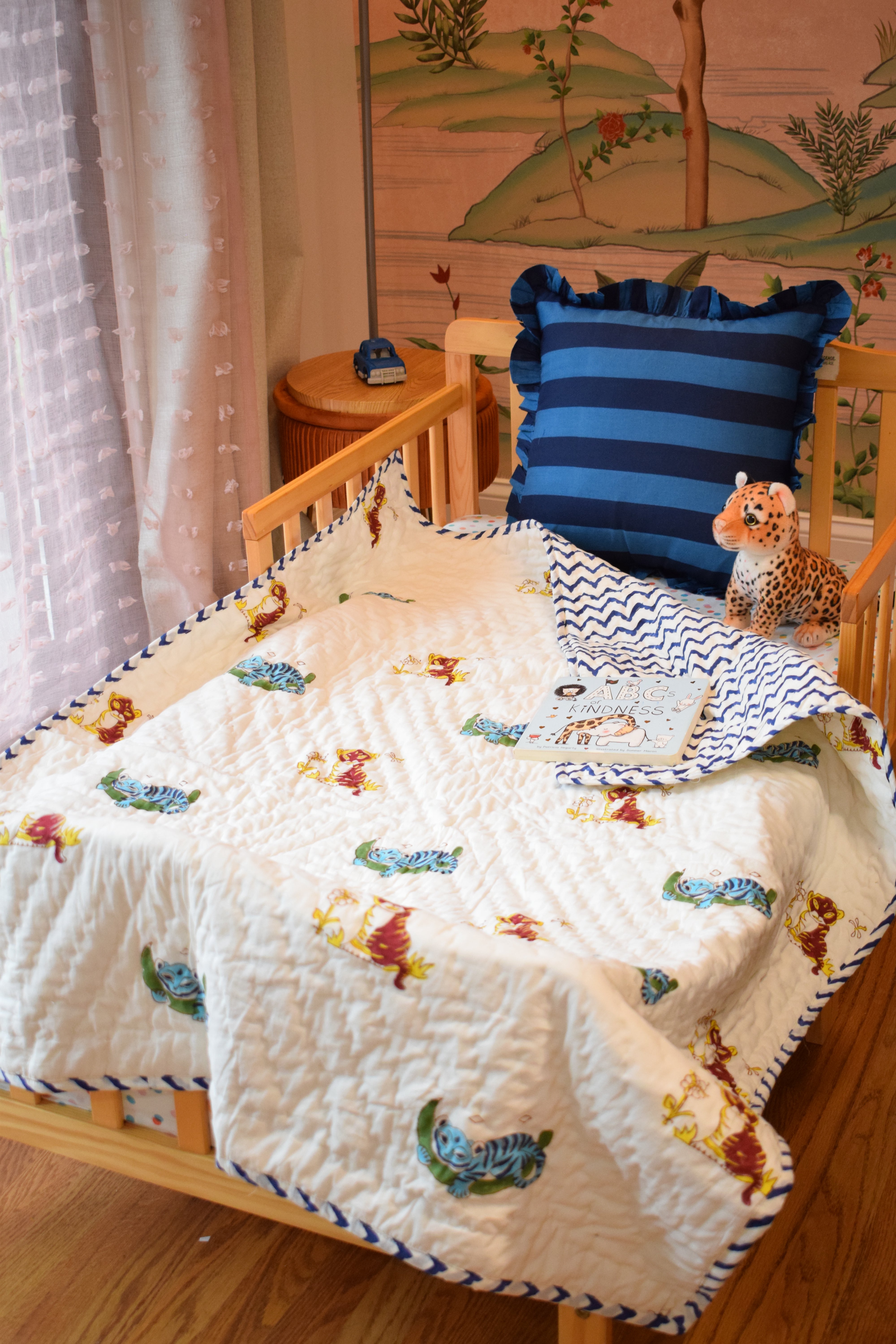 Tiger on the Moon Quilt