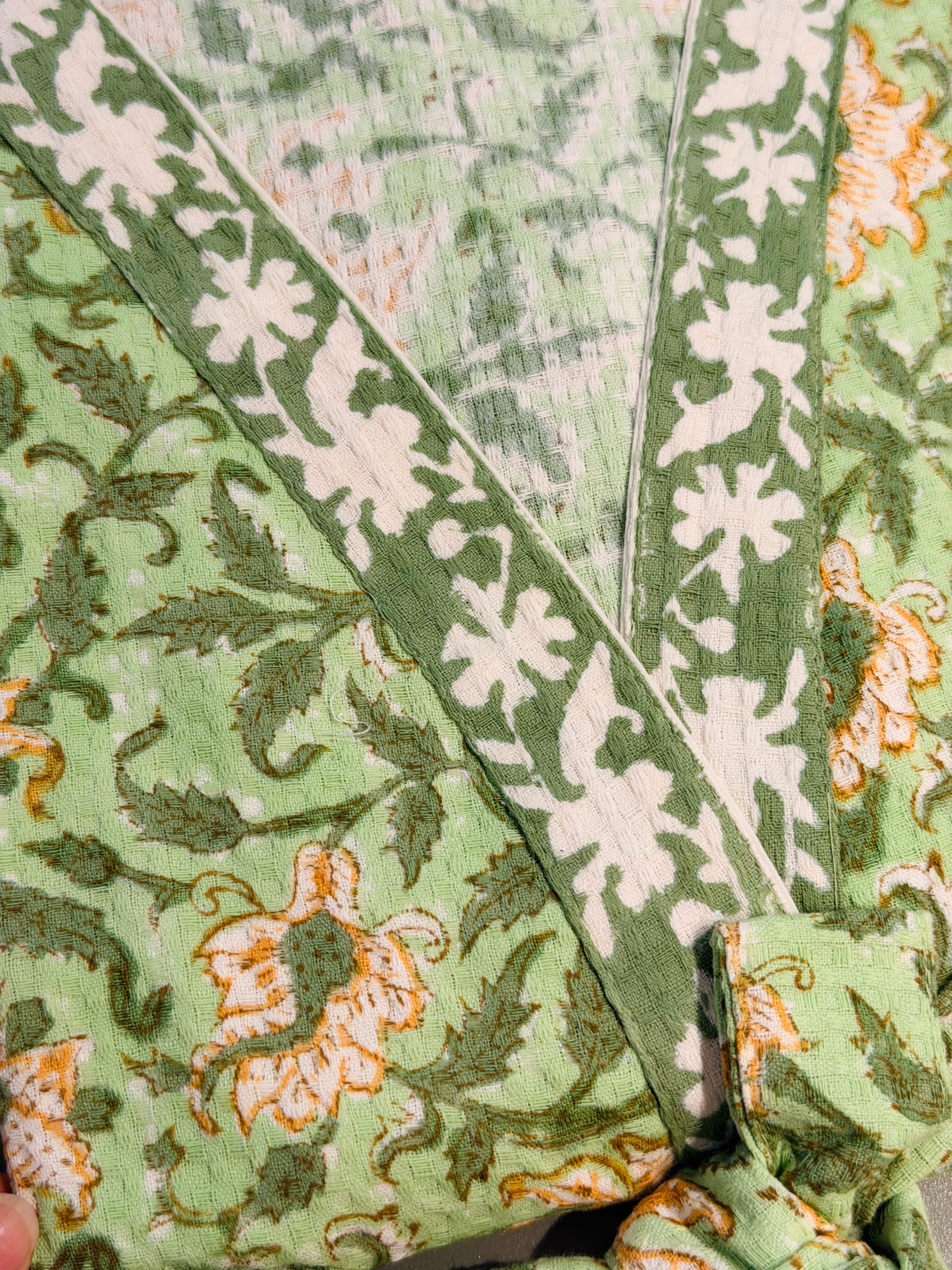 Green Grace Signature Bathrobe