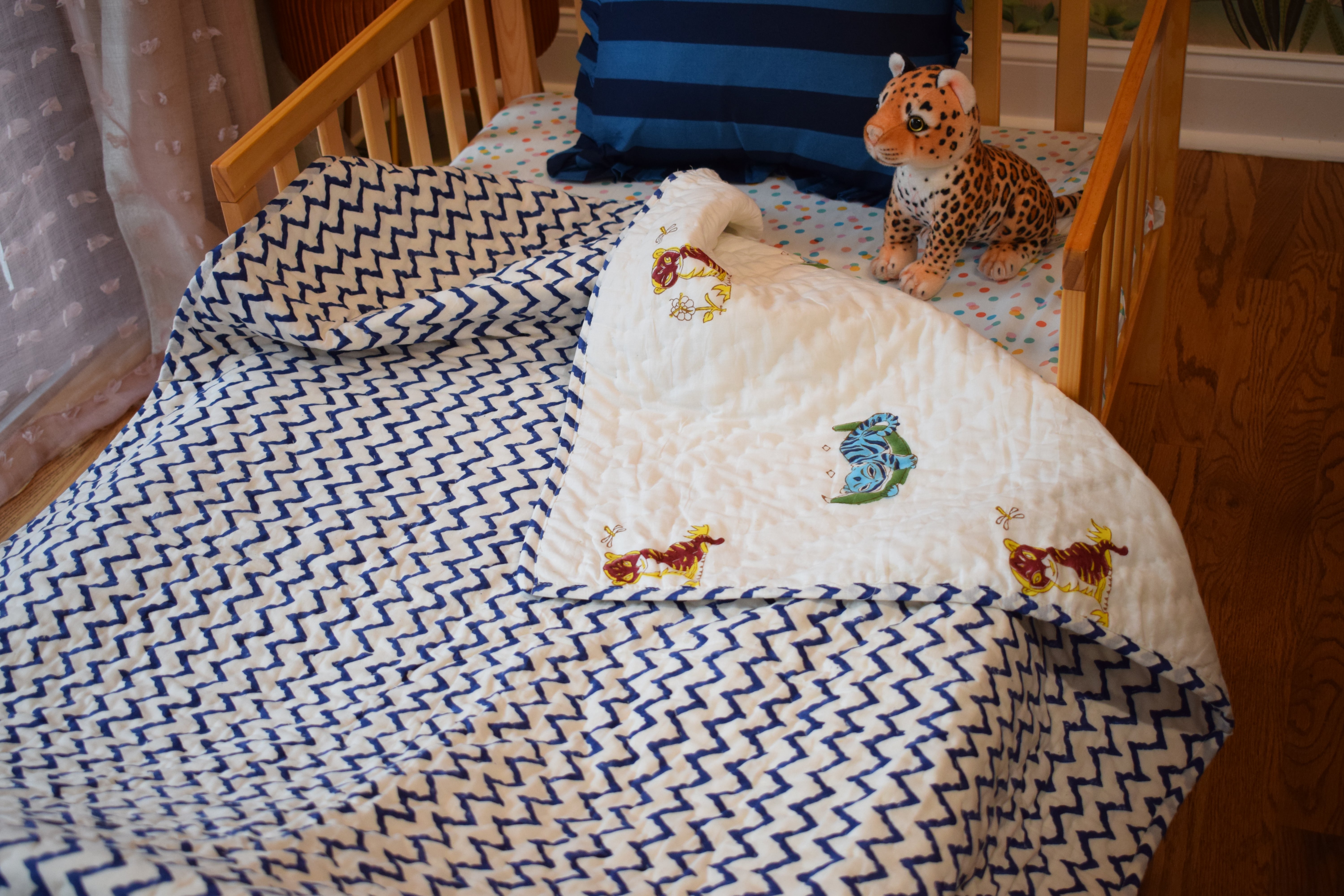 Tiger on the Moon Quilt