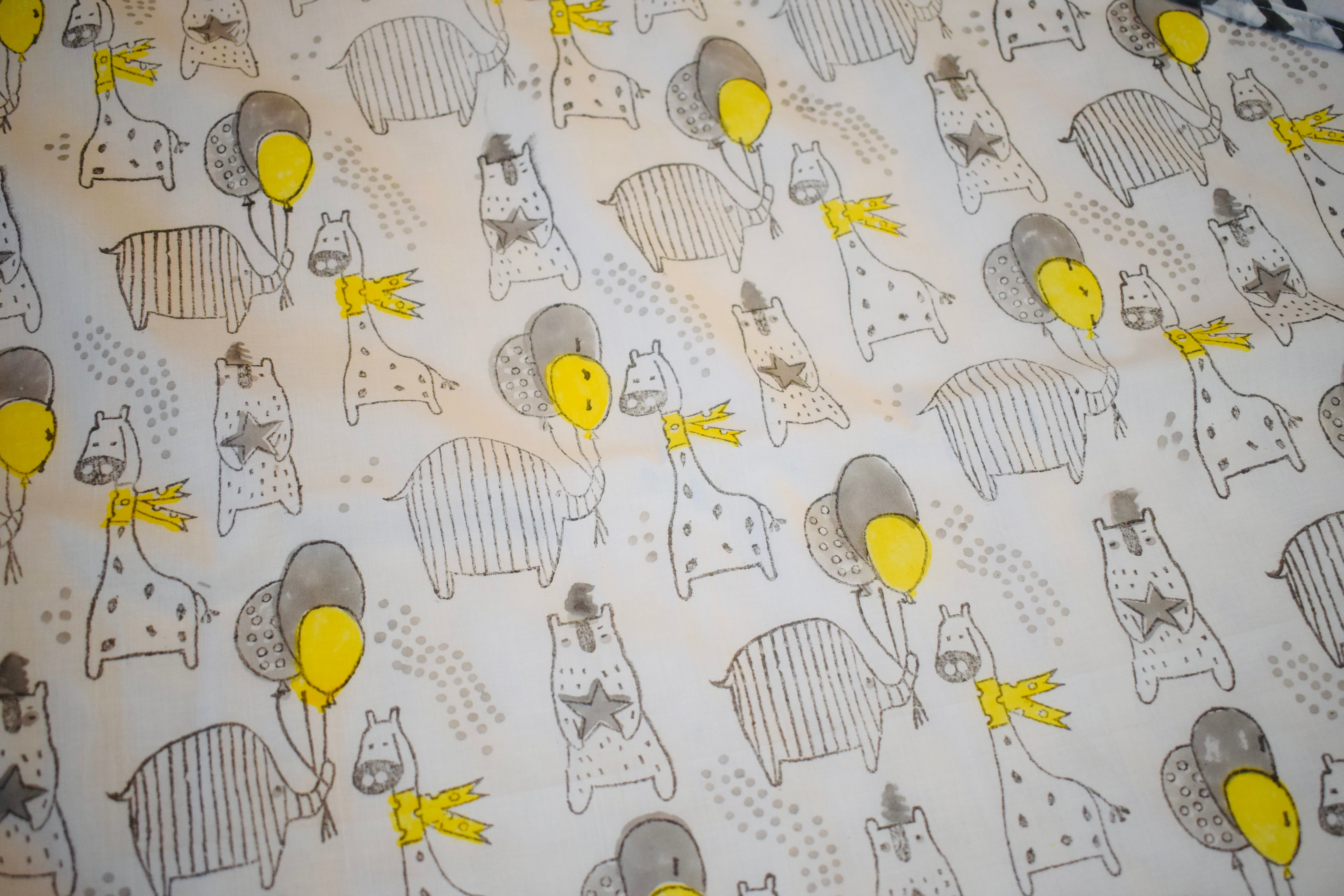 Little Happy Safari Baby Throw