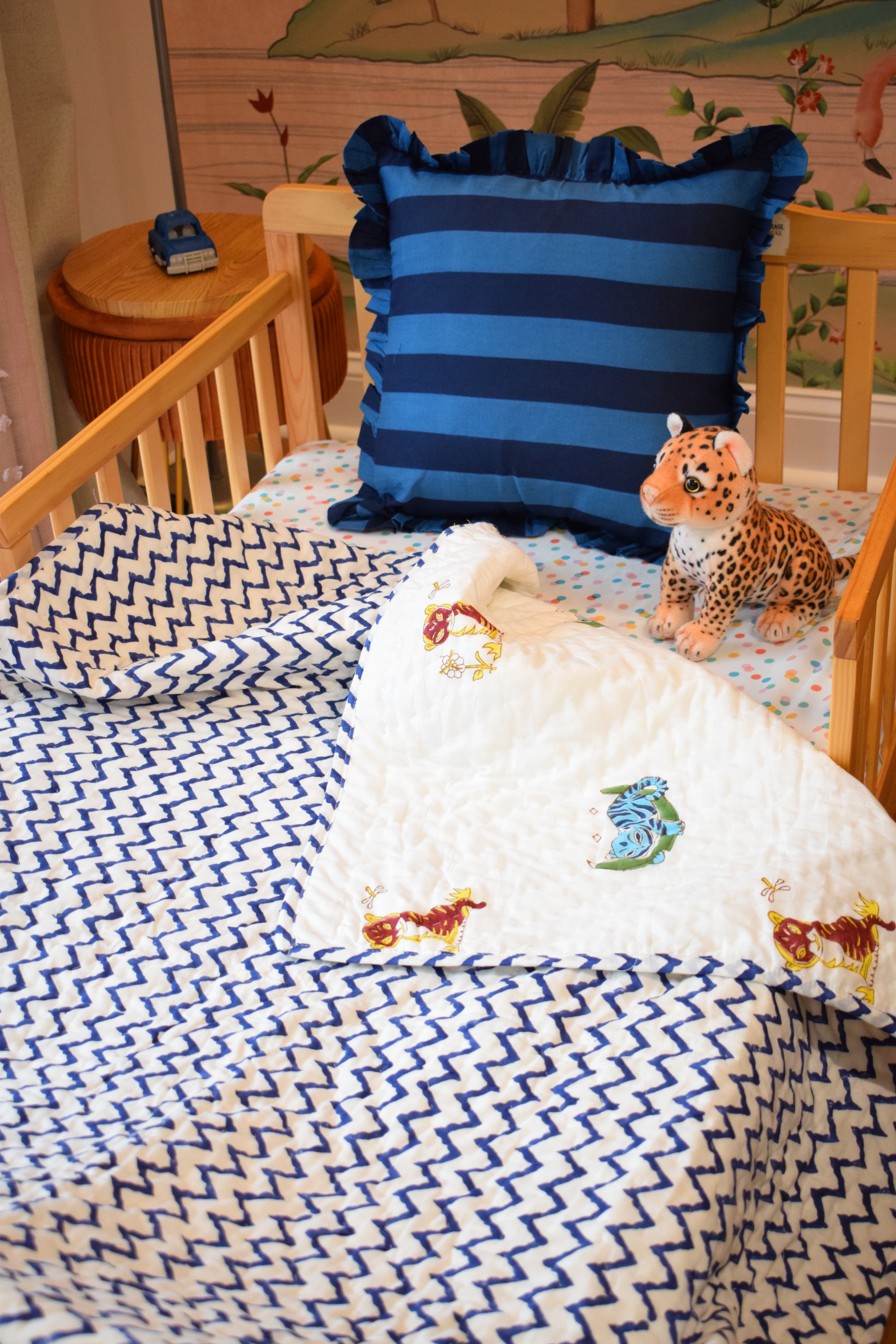 Tiger on the Moon Quilt