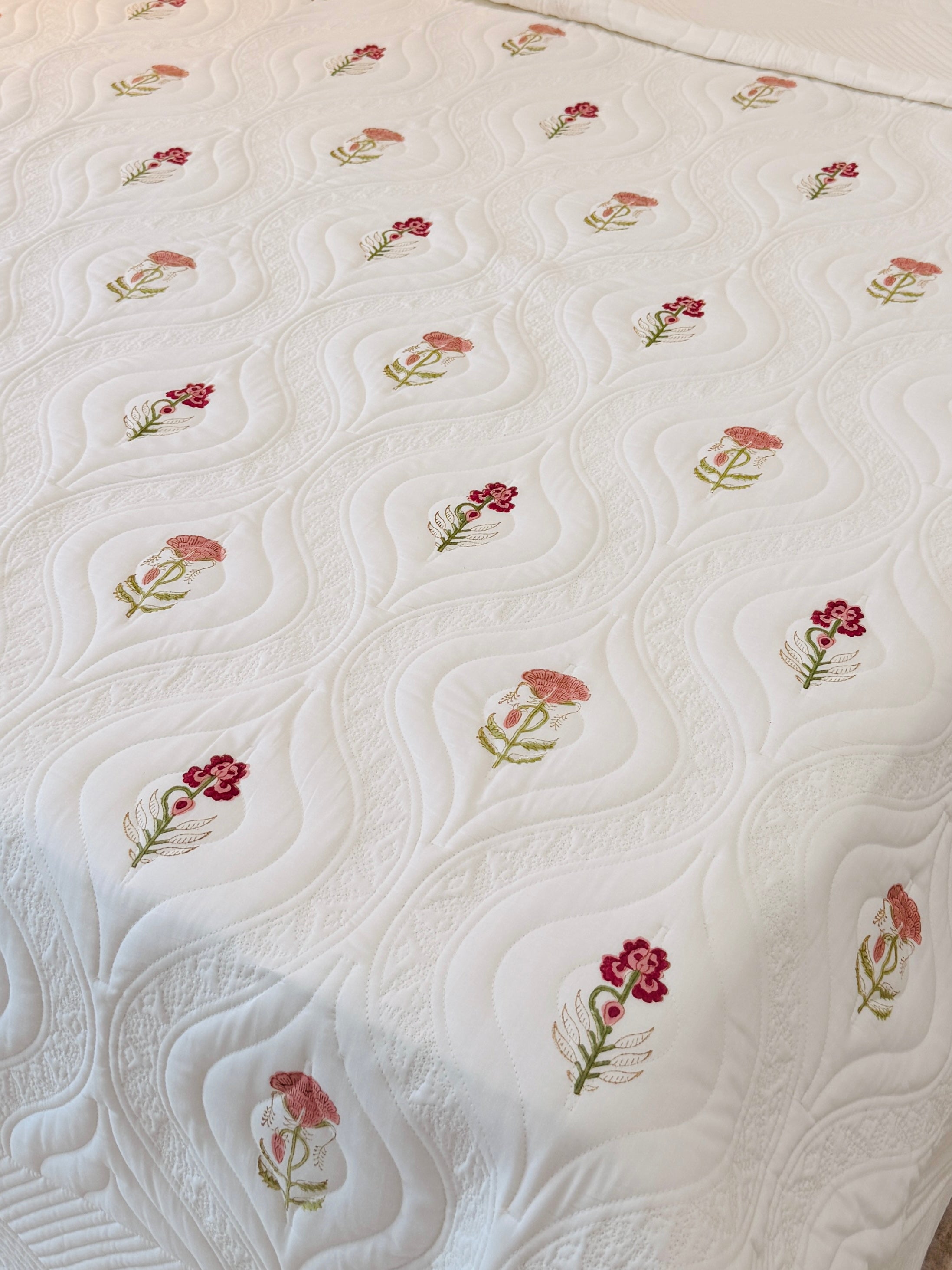 Botanical Grace - Queen Bedspread