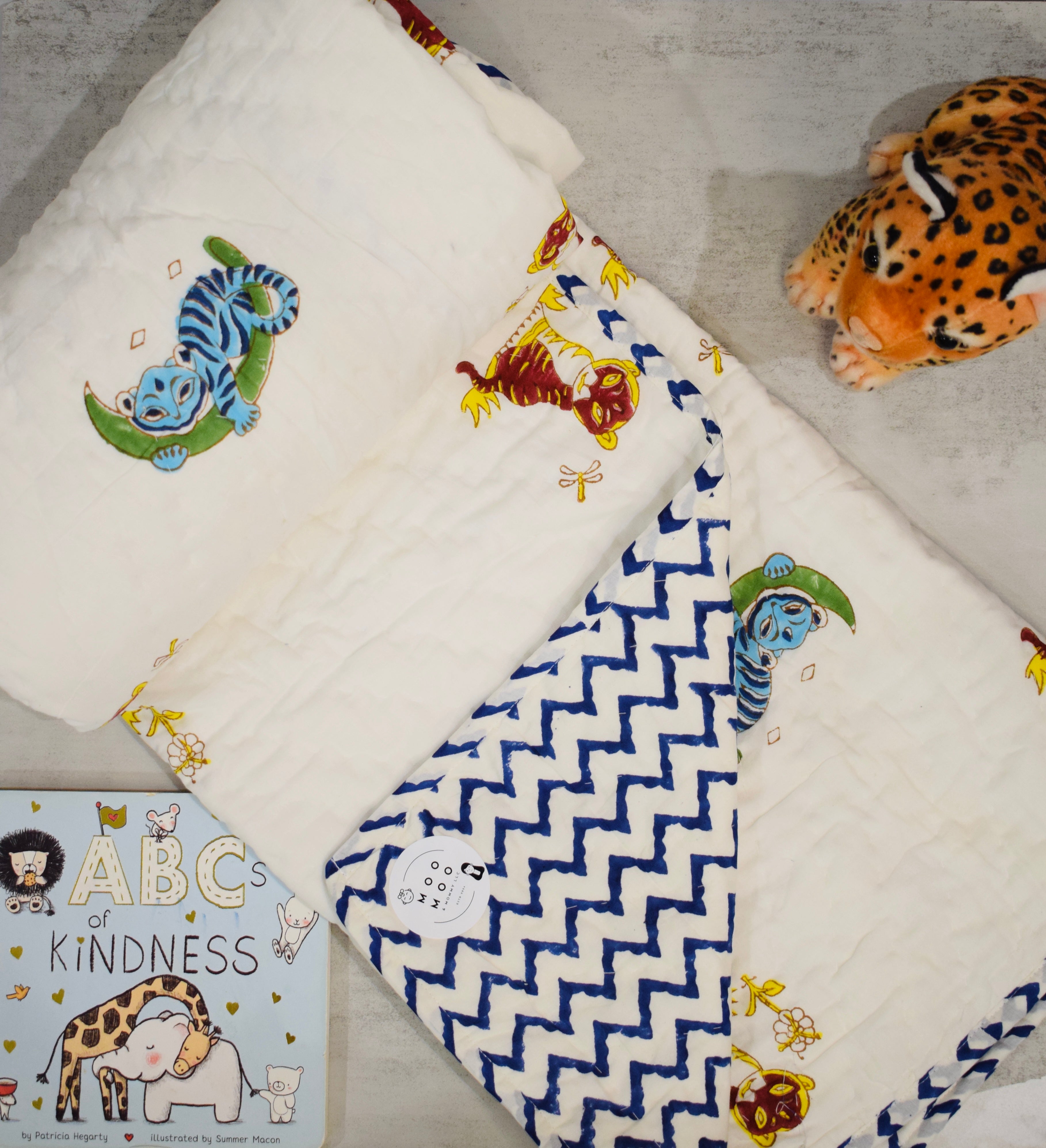 Tiger on the Moon Quilt
