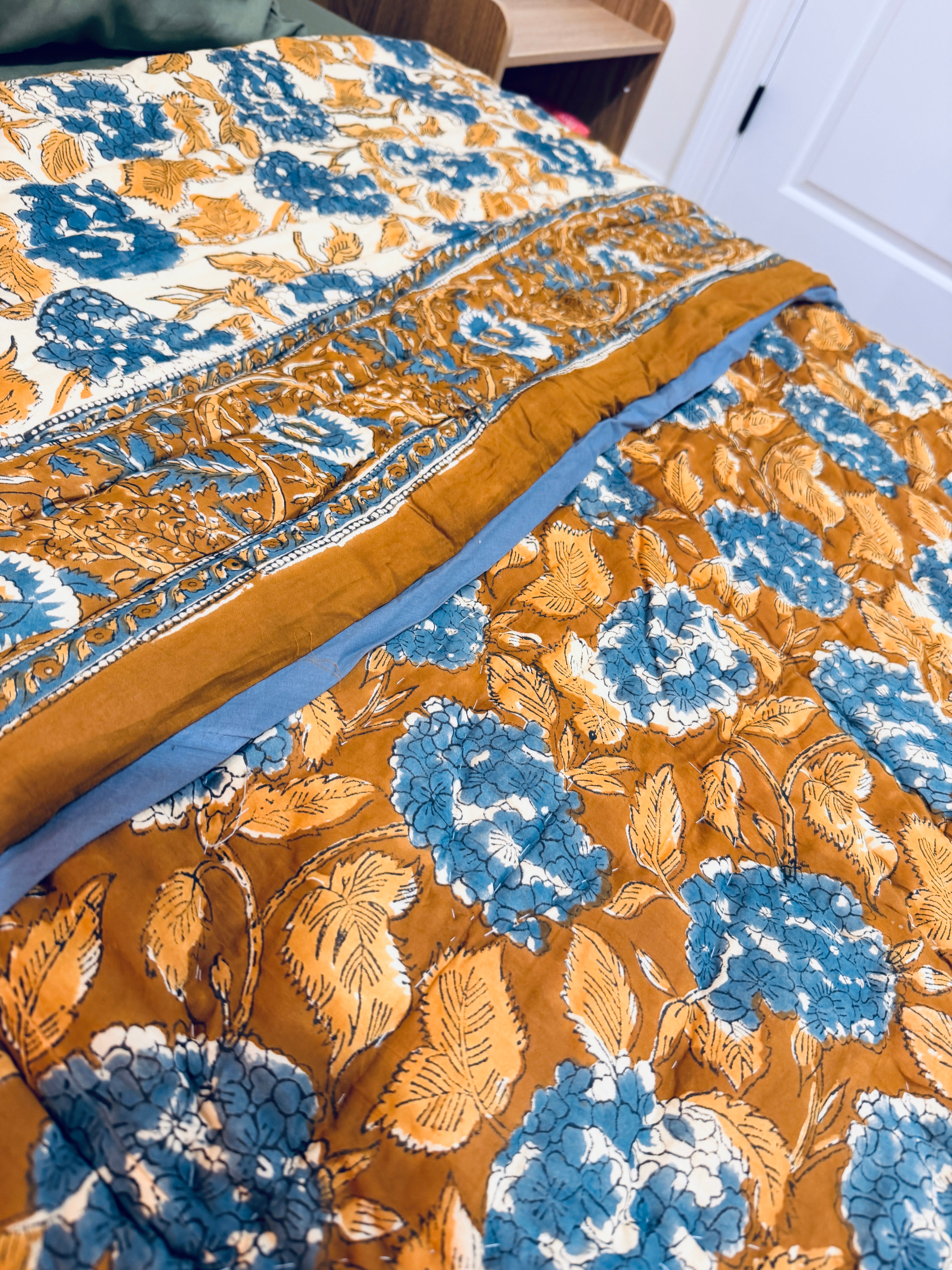 Boho Forest Reversible - Queen Quilt
