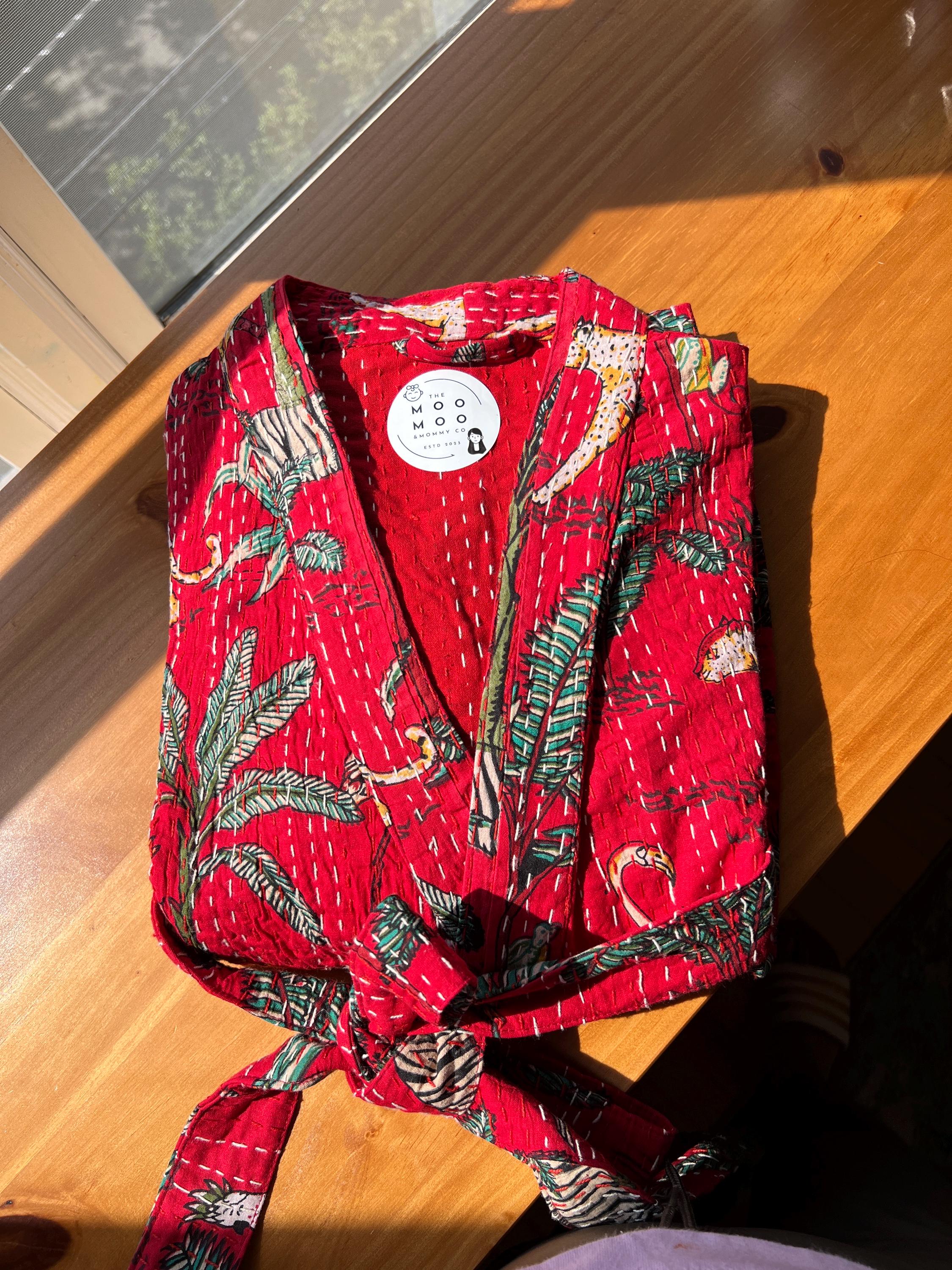 Kantha Cotton Kimono