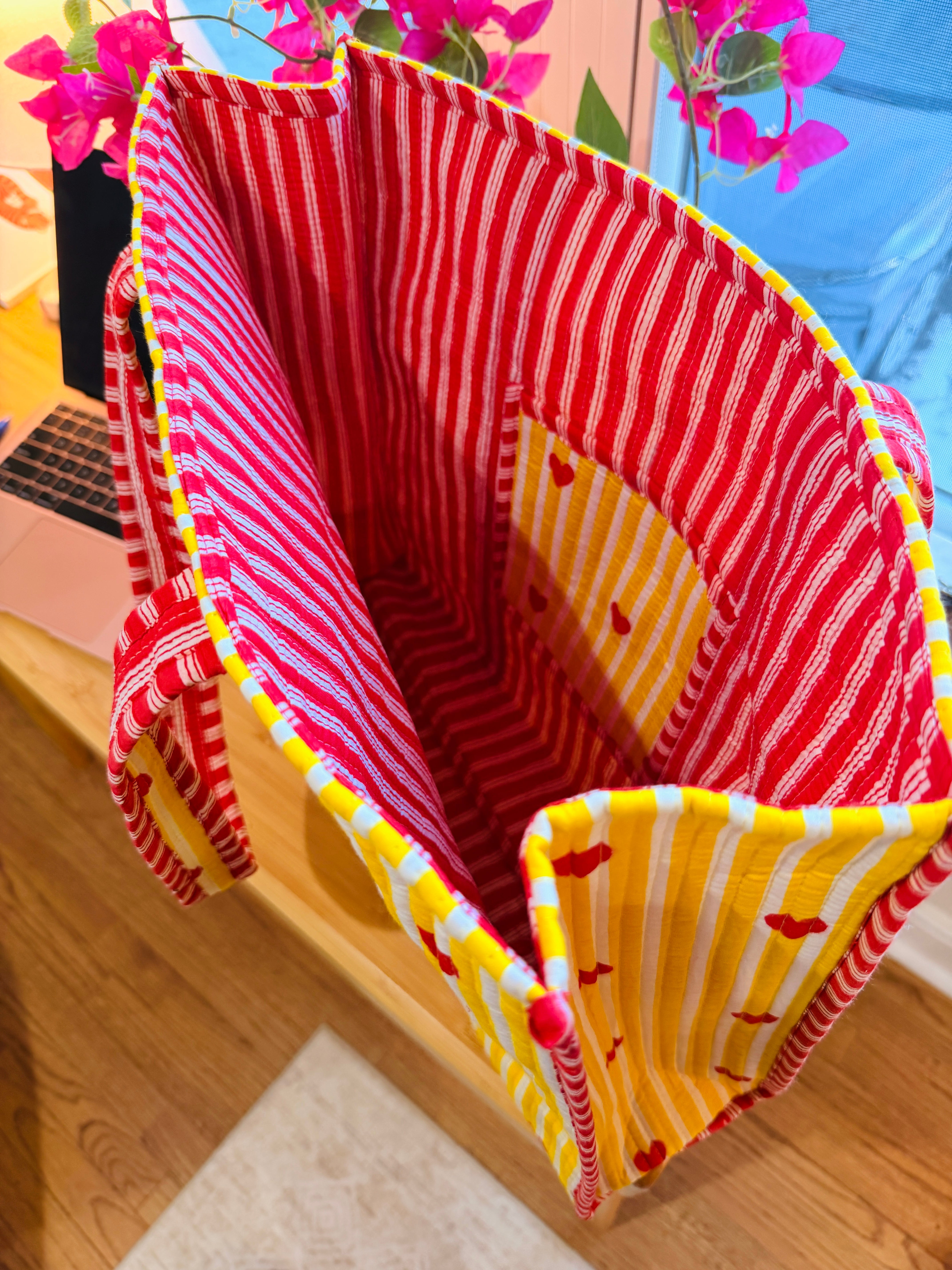 Handmade Quilted Everyday Tote Bag