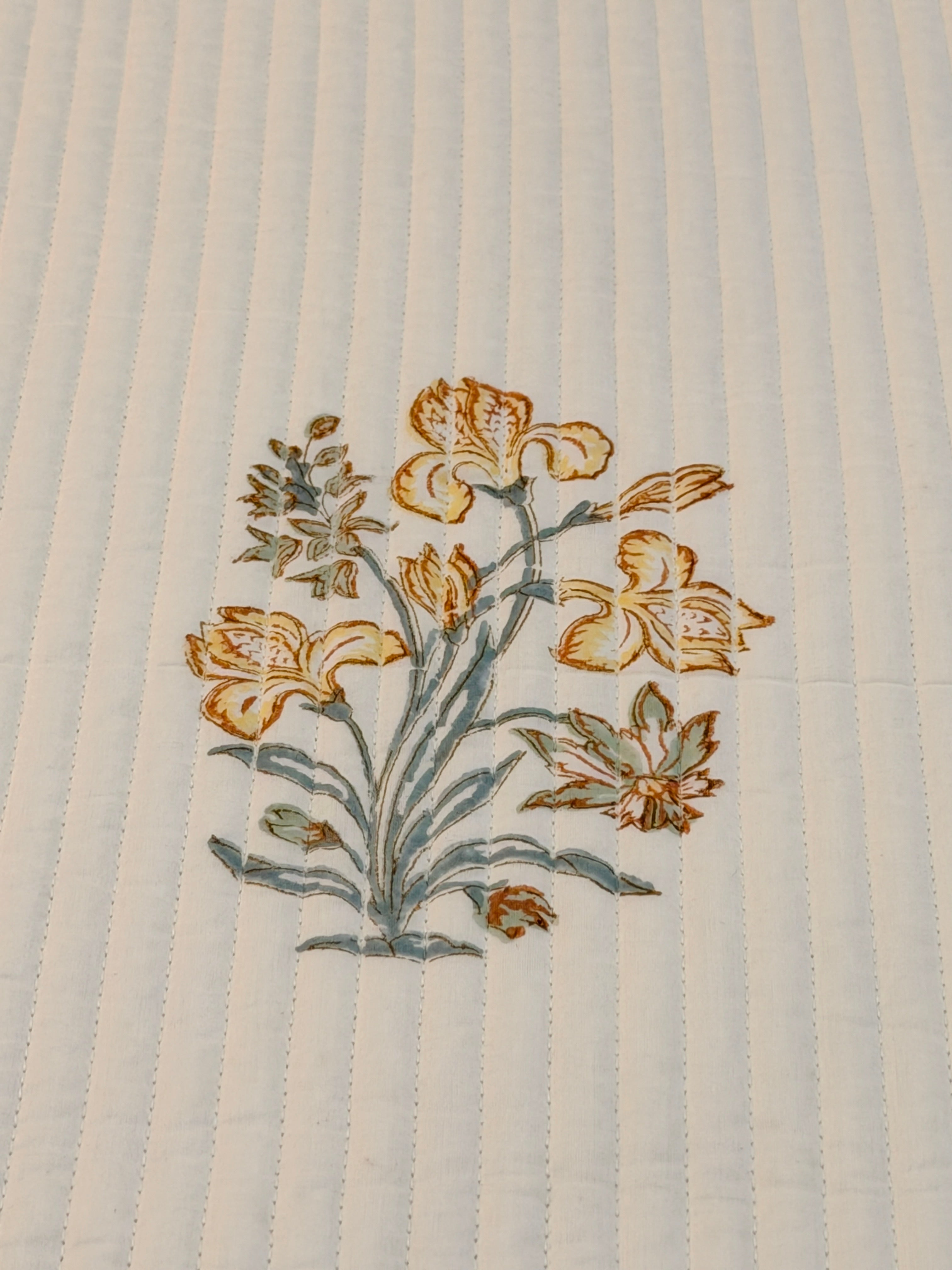 Ivory Garden Heirloom - Queen Bedspread