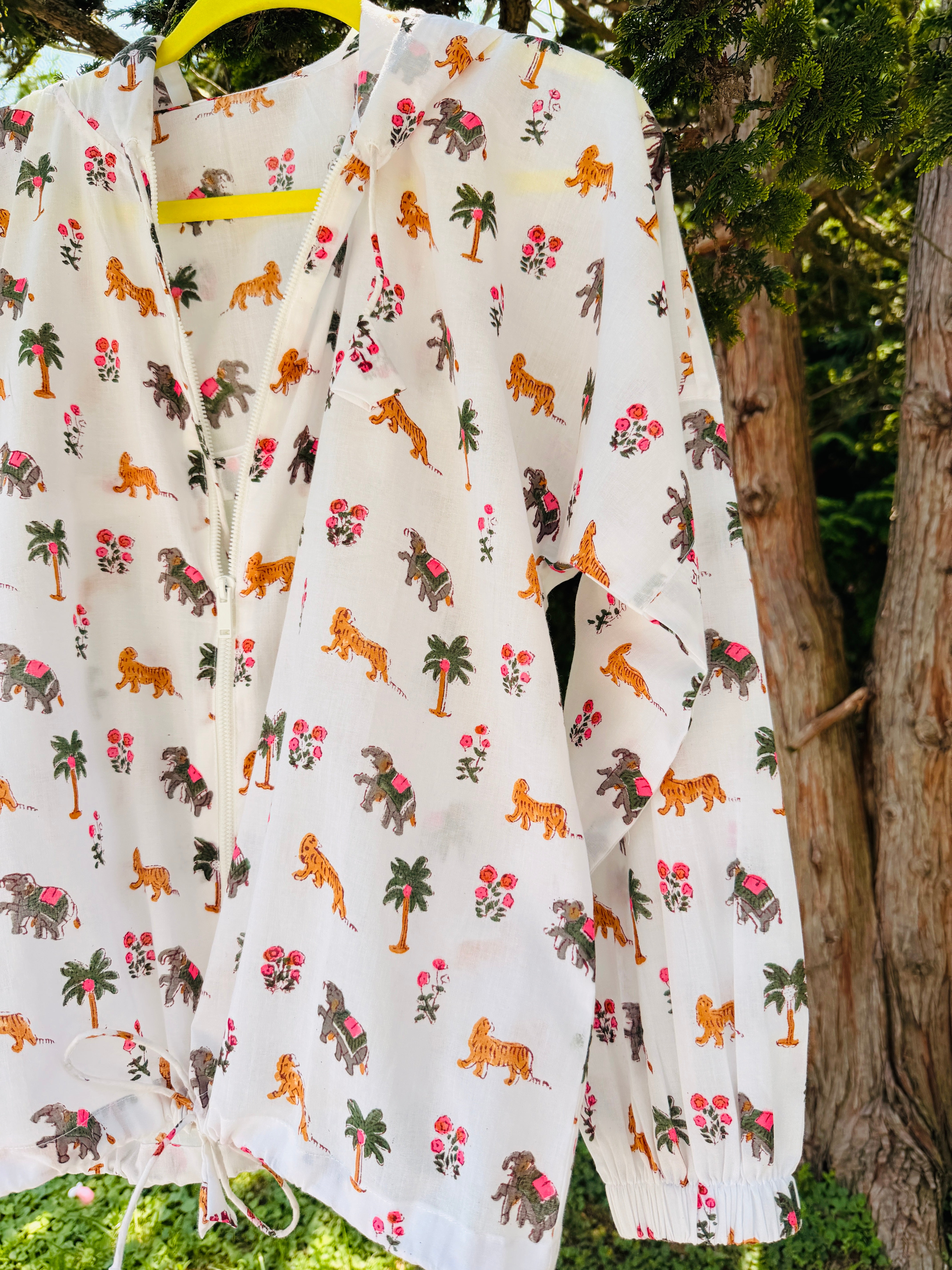 Safari Print Sun Jacket