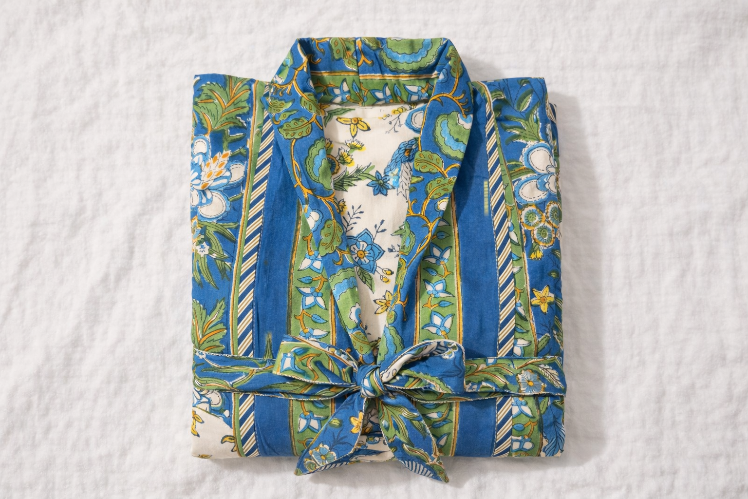 Cloud Soft Premium Cotton Kimono Robe