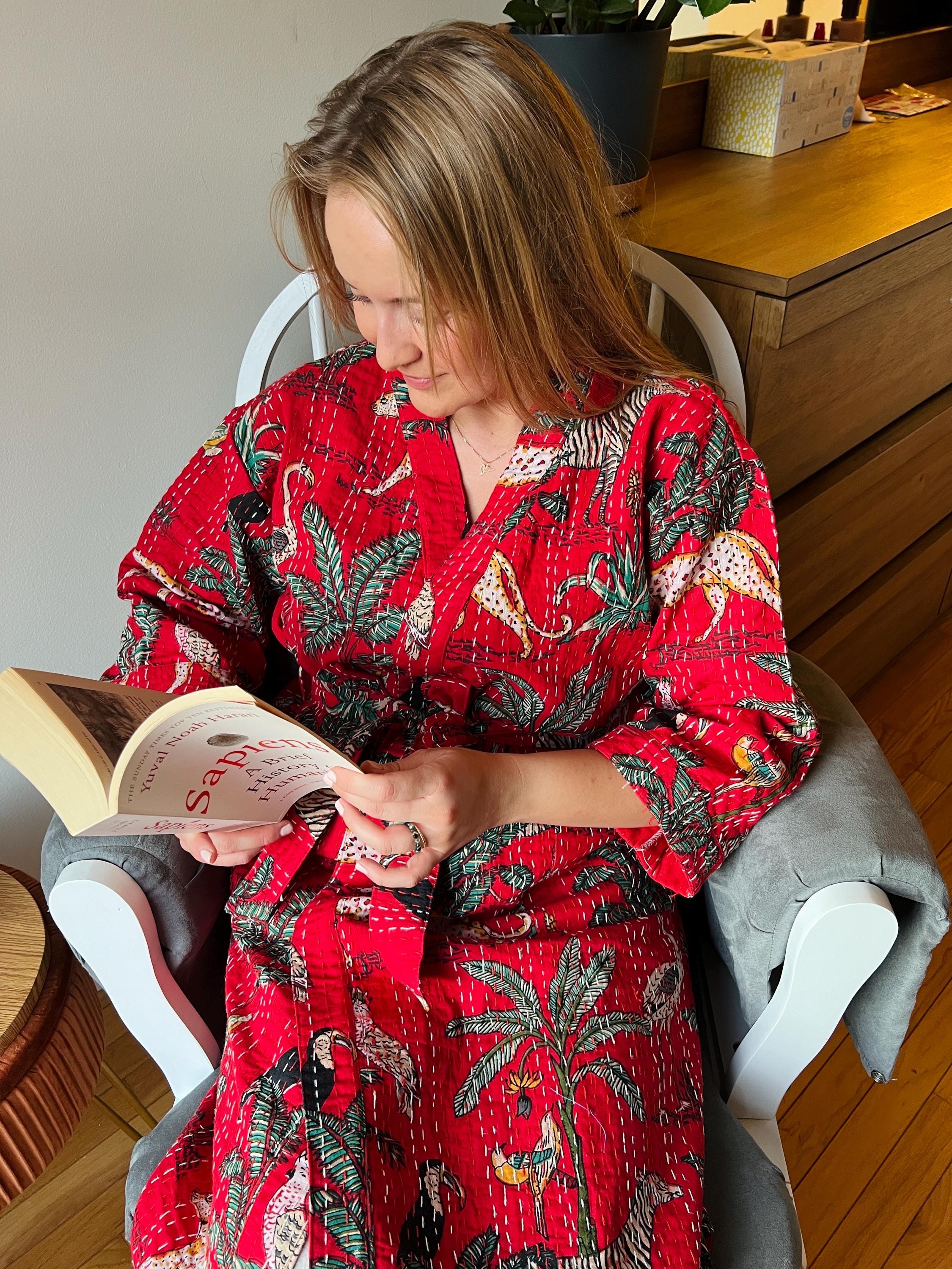 Kantha Cotton Kimono