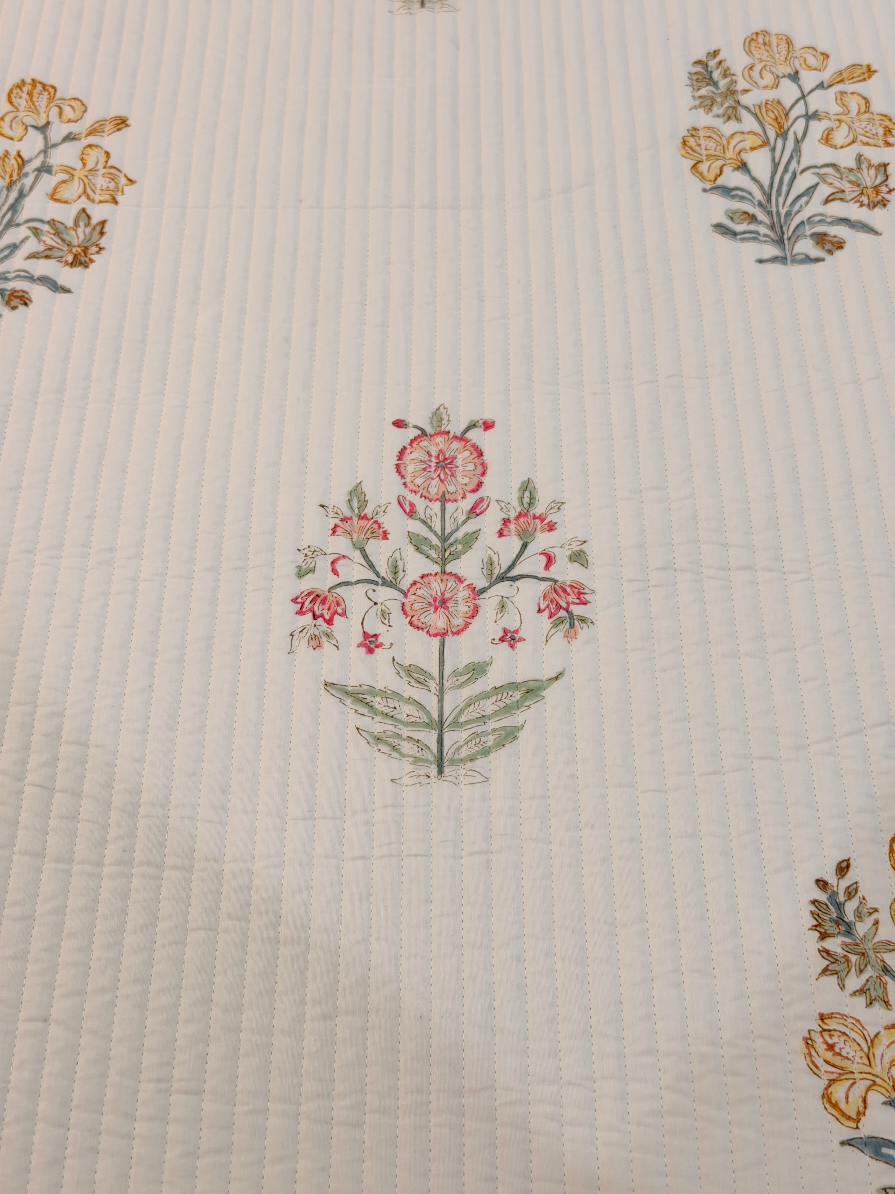 Ivory Garden Heirloom - Queen Bedspread
