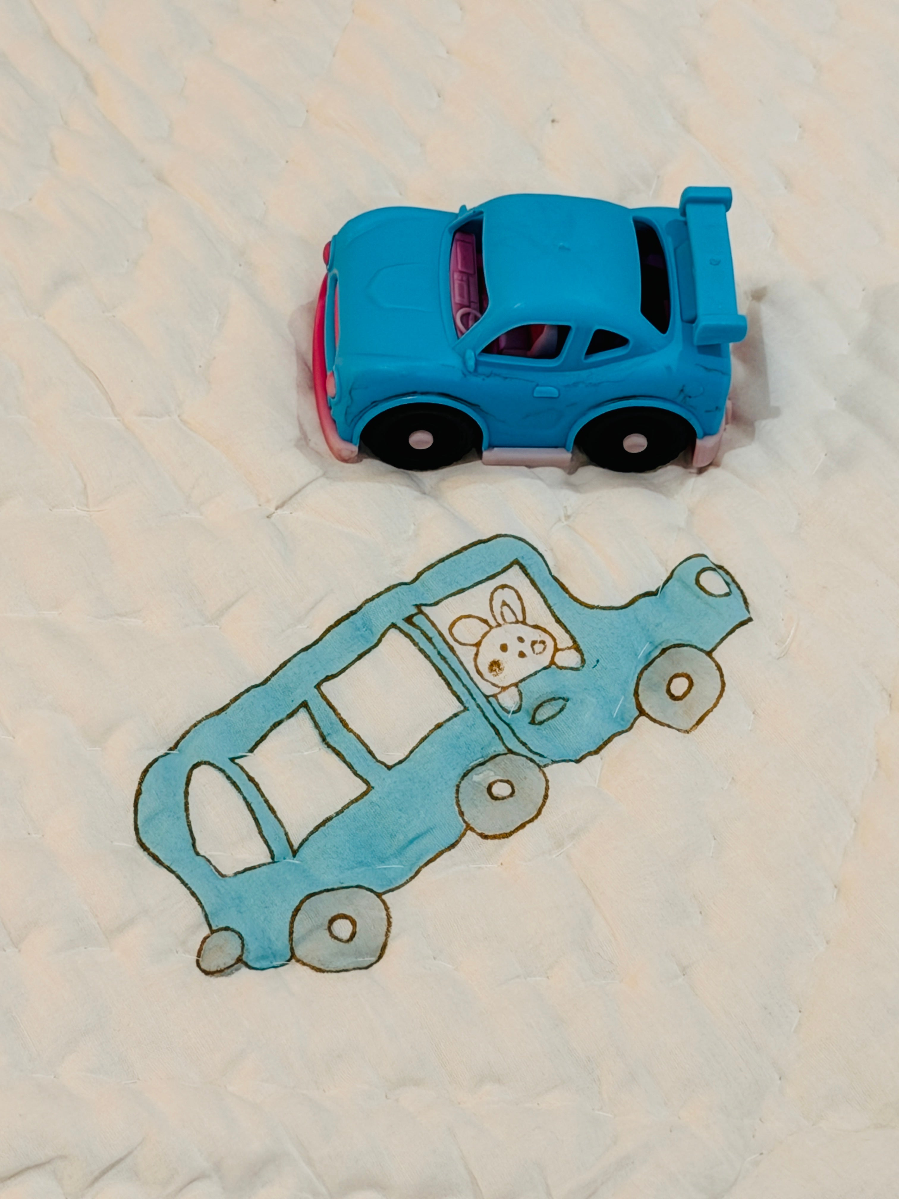 Car Lover Toddler Reversible Quilt