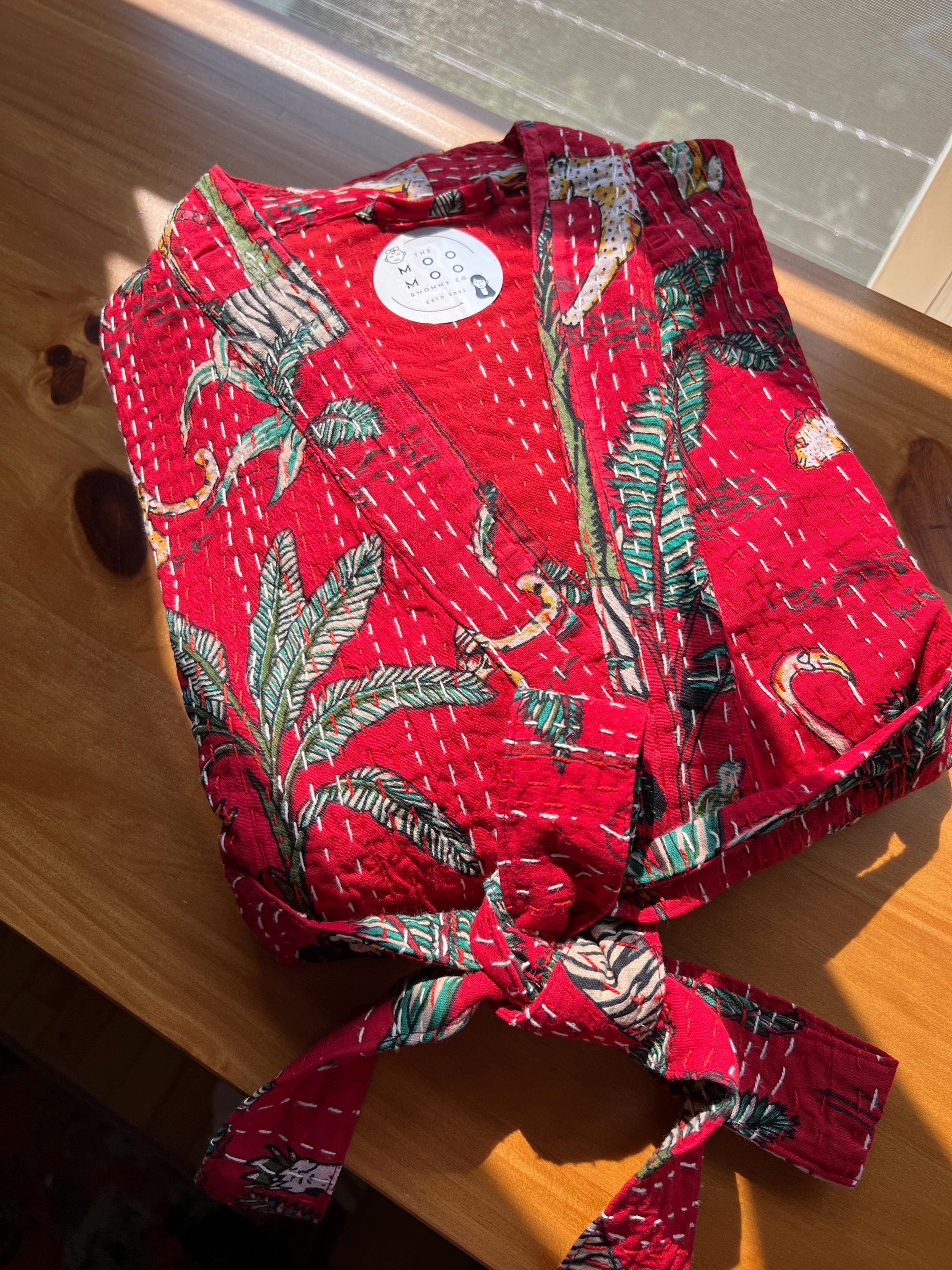 Kantha Cotton Kimono