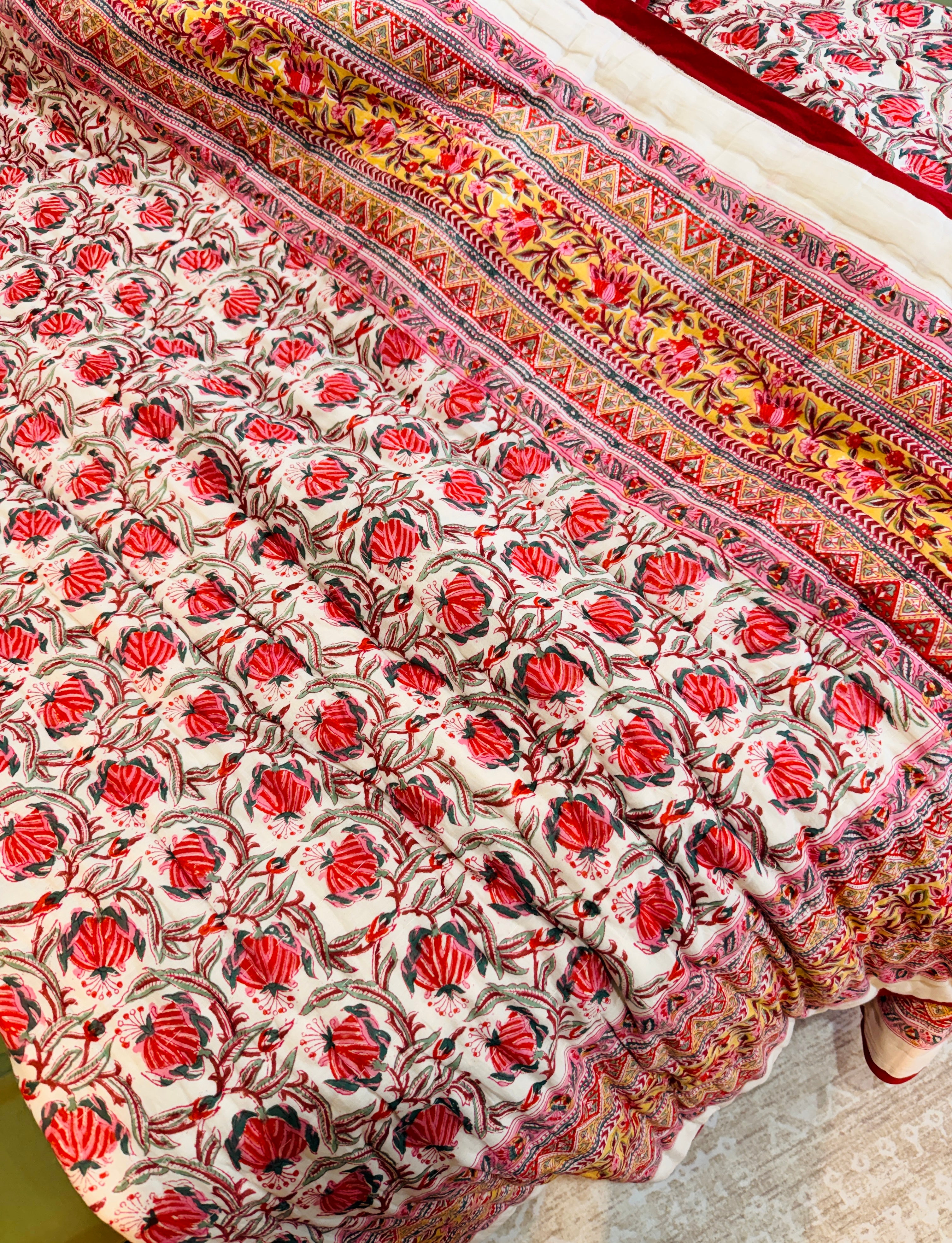 Sunrise Forest Reversible - King Quilt