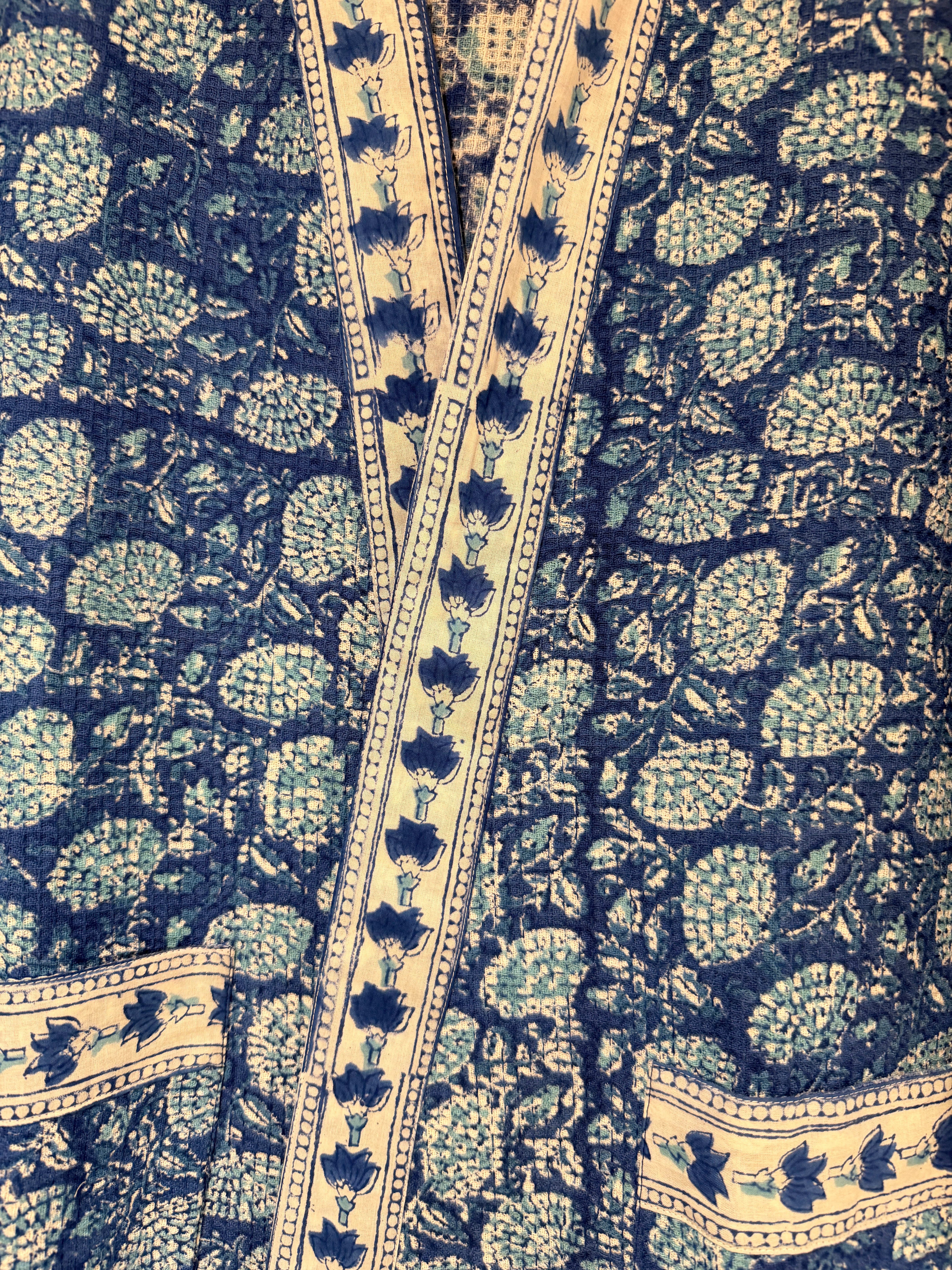 Indigo Heirloom Luxe Bathrobe