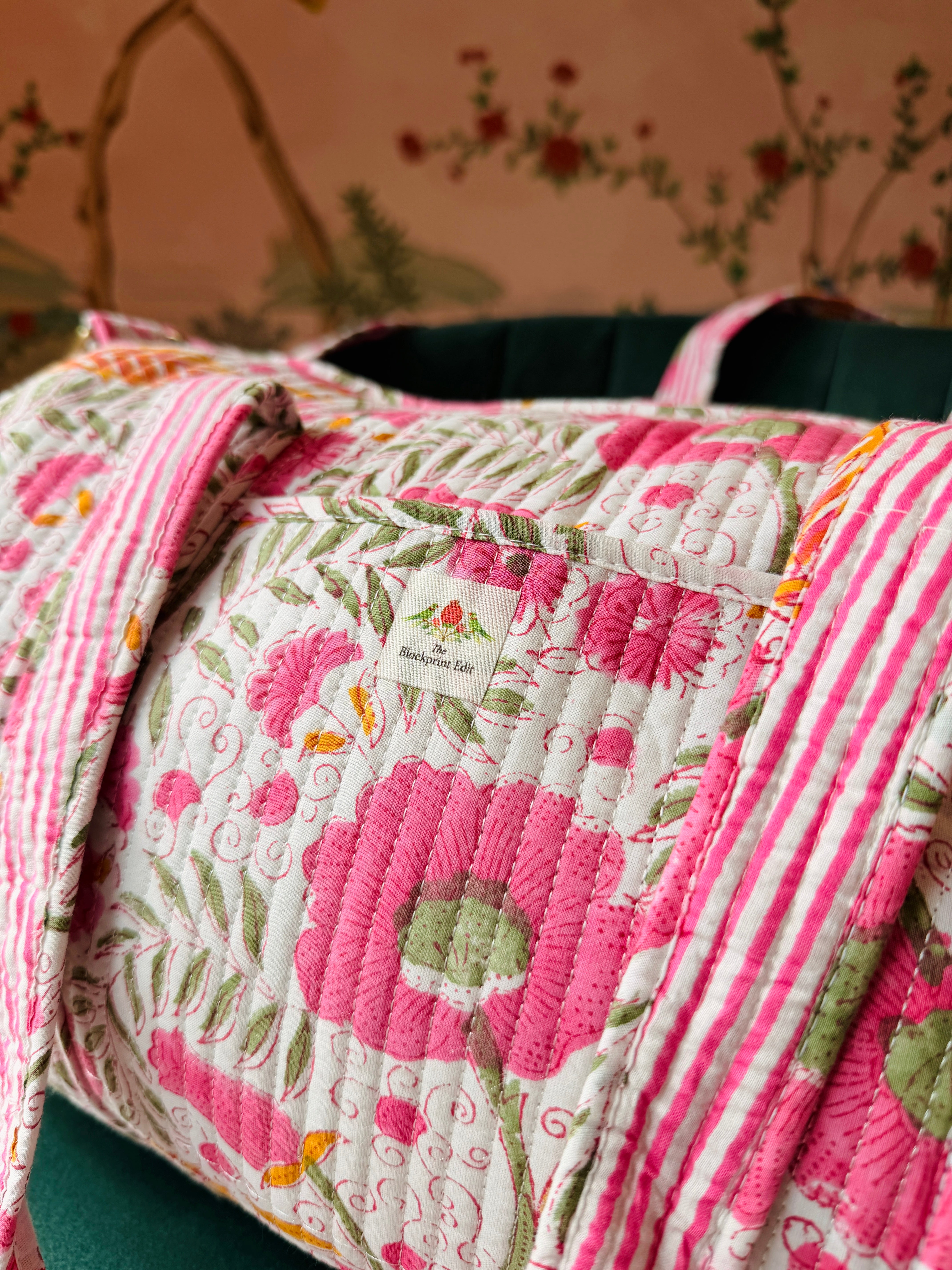 Pretty in Pink Travel Bag
