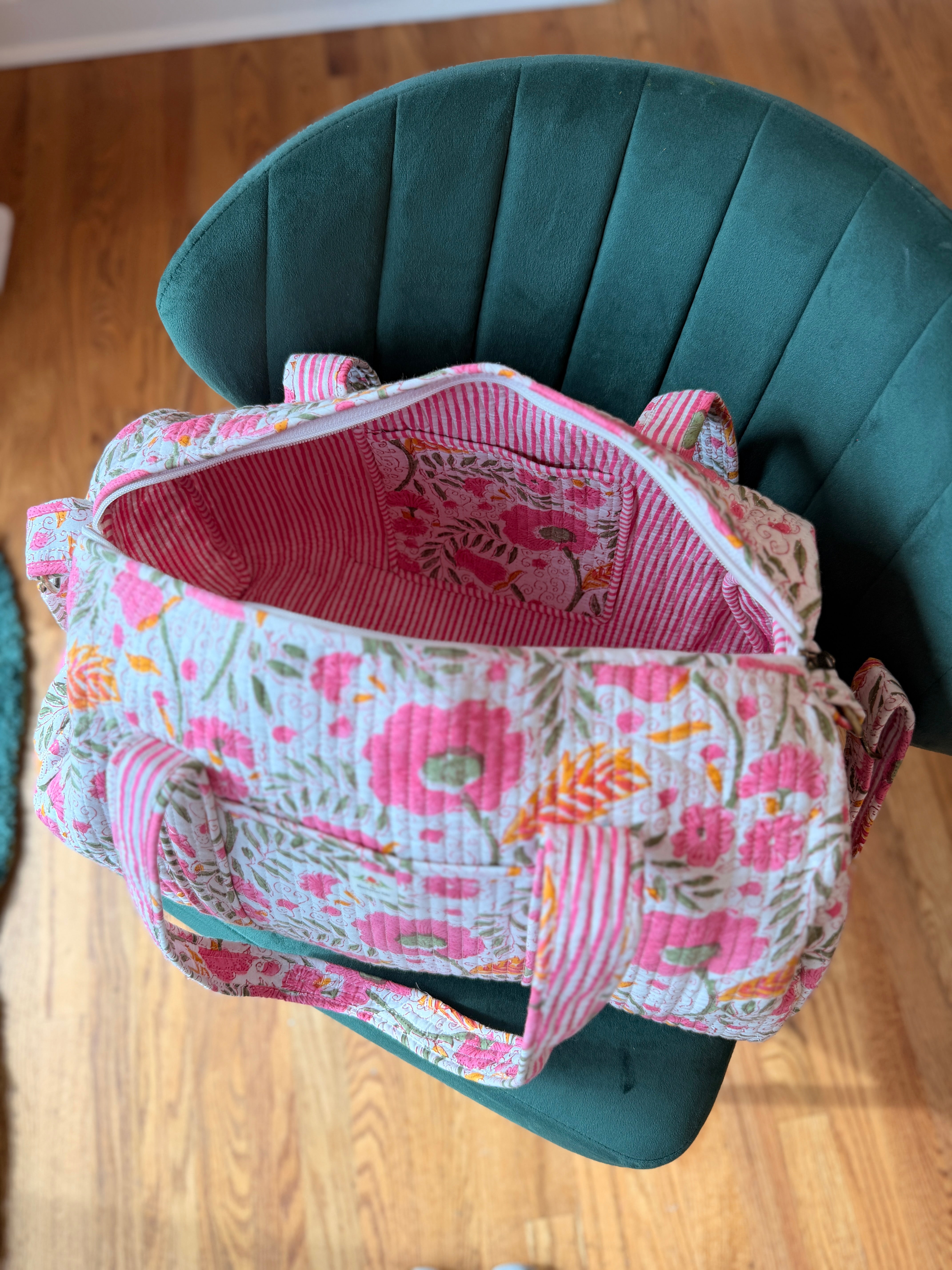 Pretty in Pink Travel Bag