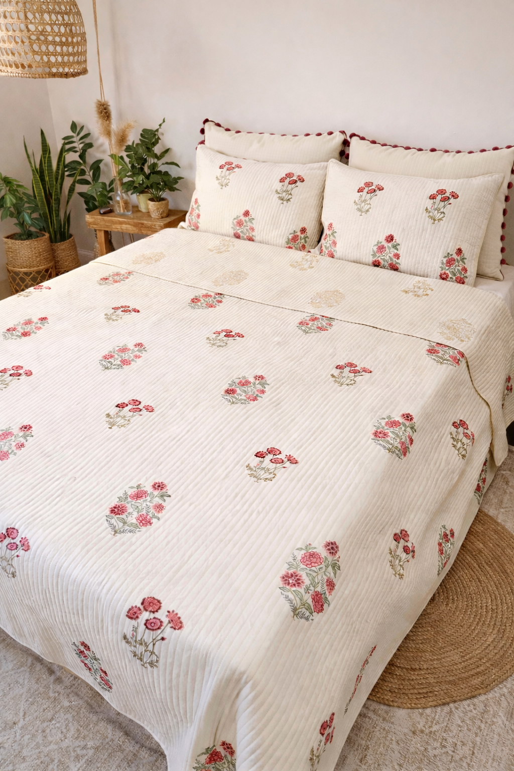 Fresh Orchard Luxury - Queen Bedspread