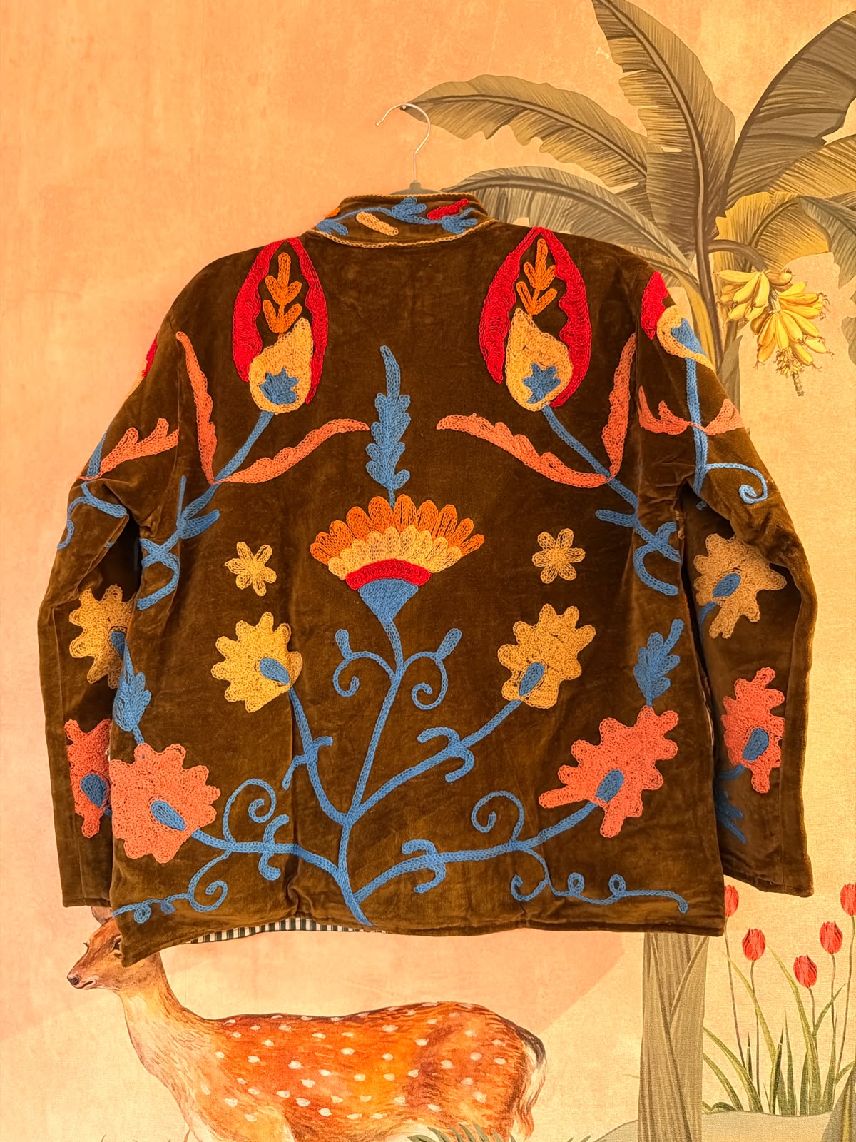 Autumn Folk Embroidered Jacket