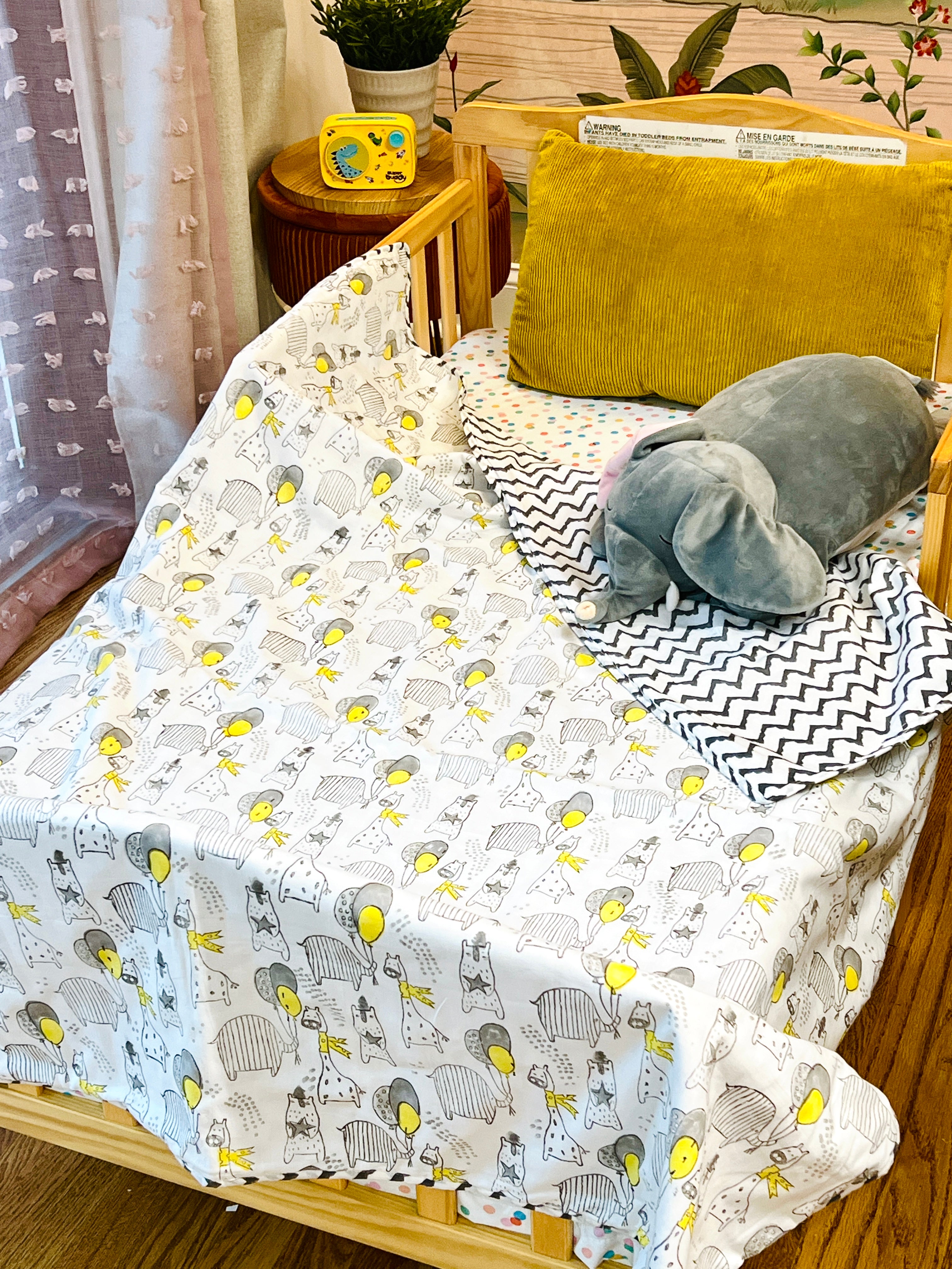 Little Happy Safari Baby Throw