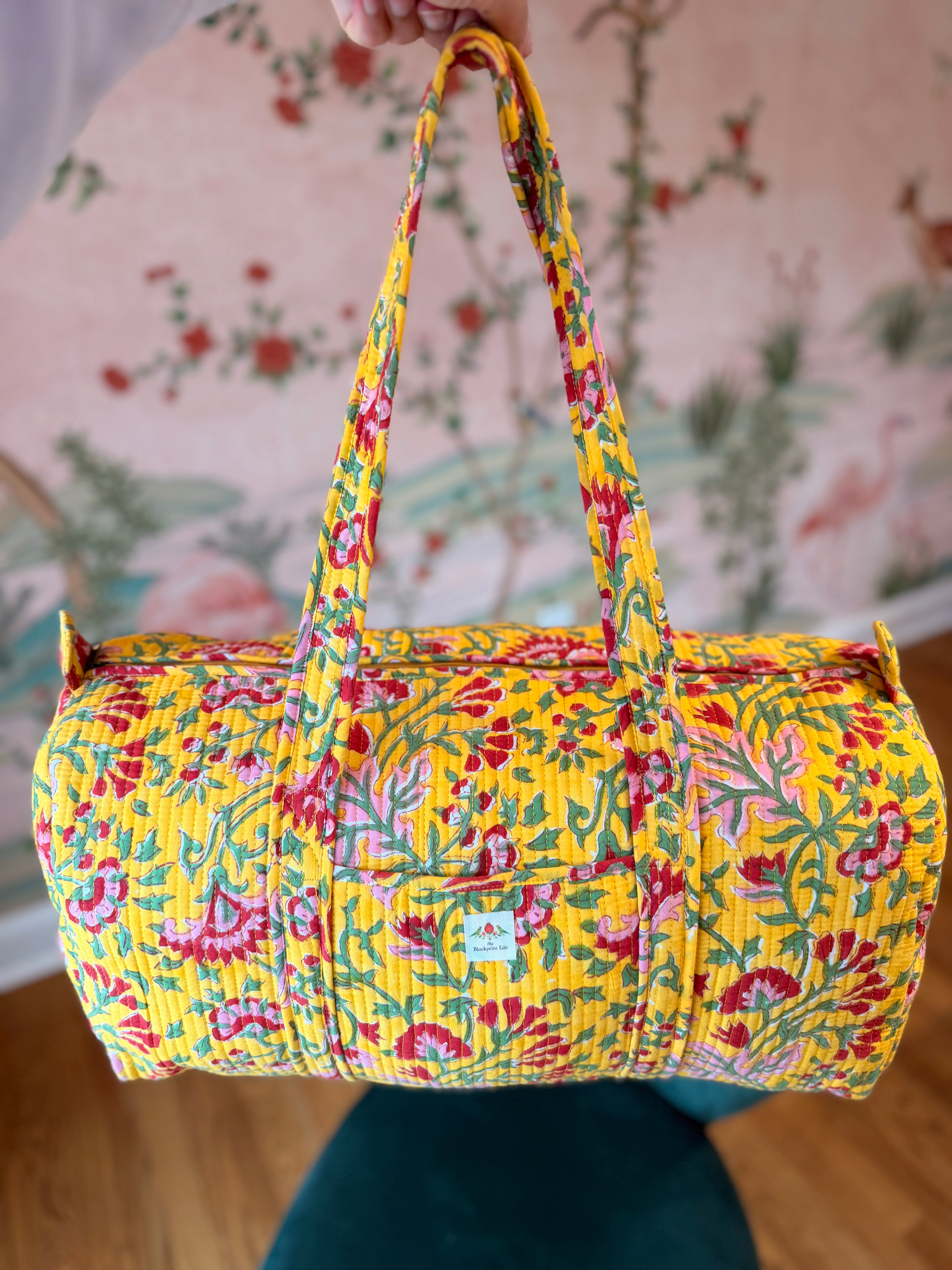 Meadow Handmade Weekender Duffle Bag