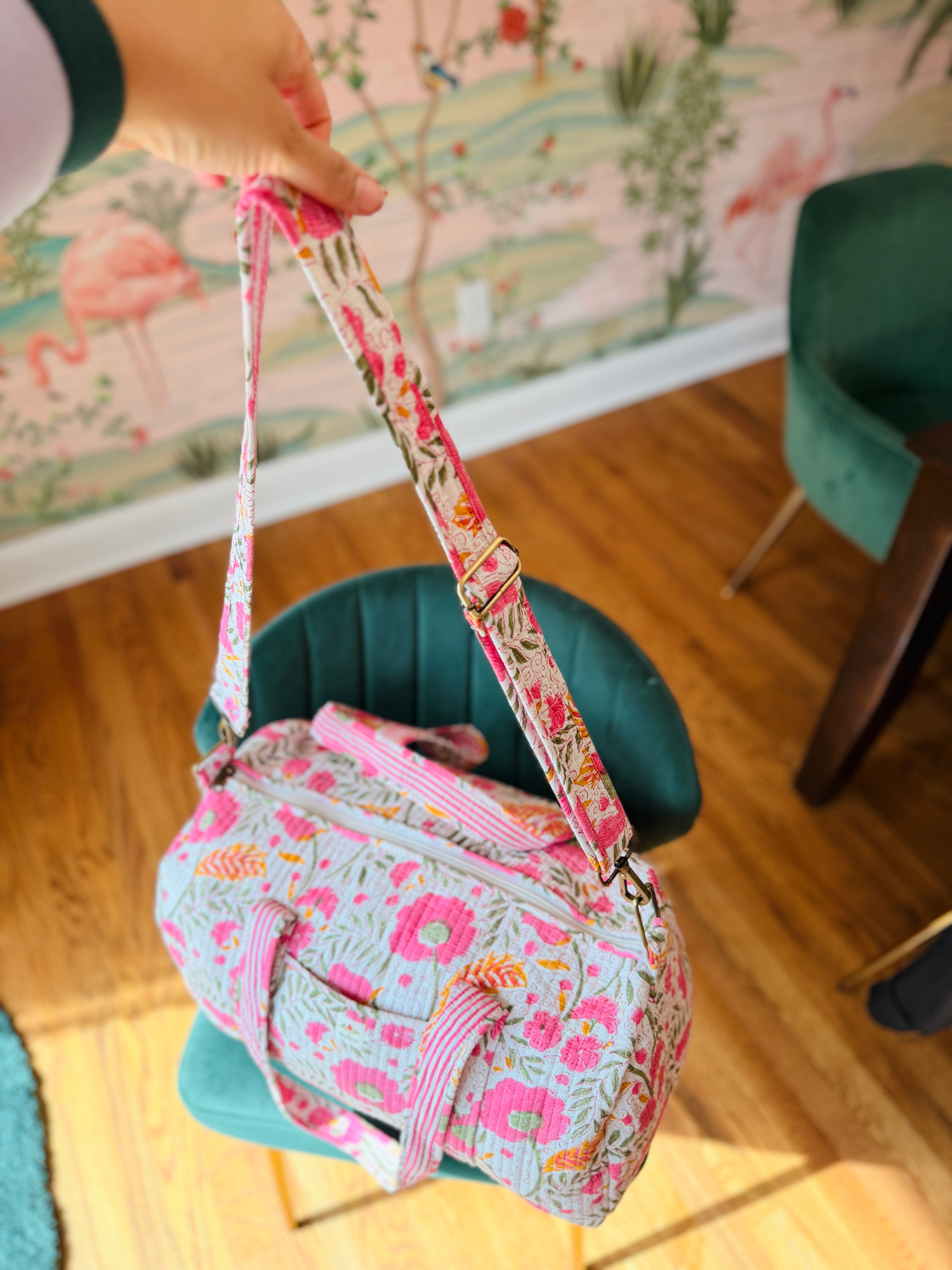 Pretty in Pink Travel Bag