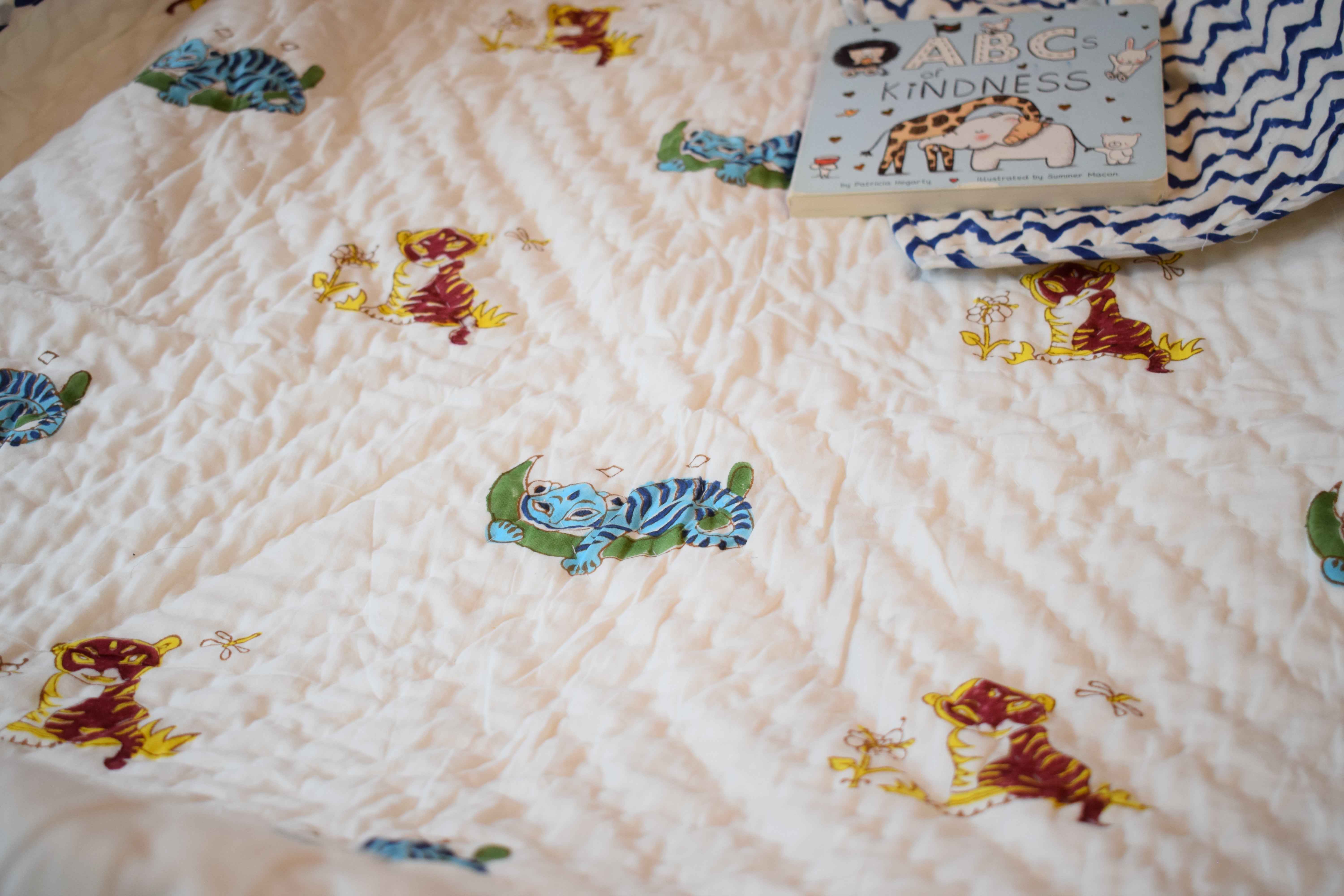 Tiger on the Moon Quilt