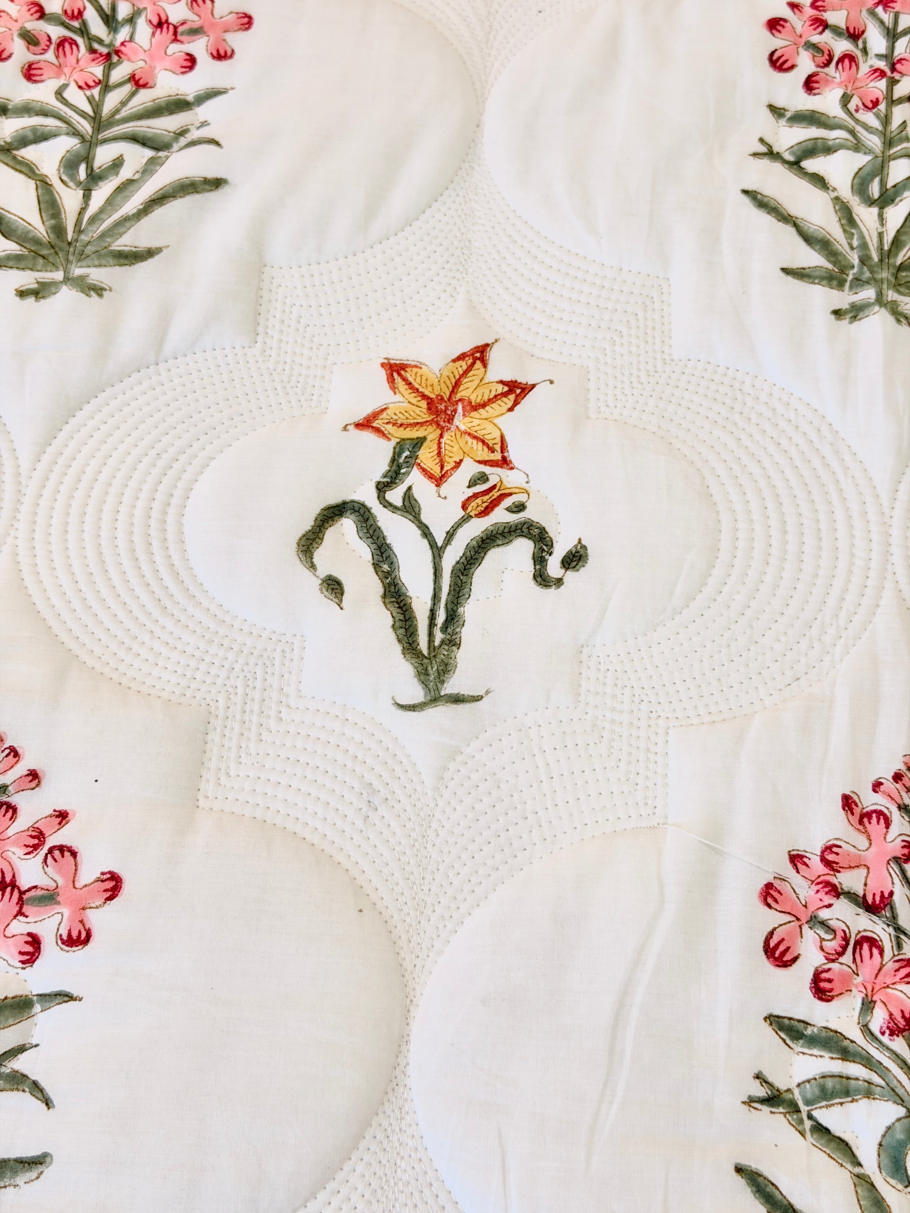 Wildflower Whisper Luxury King Bedspread