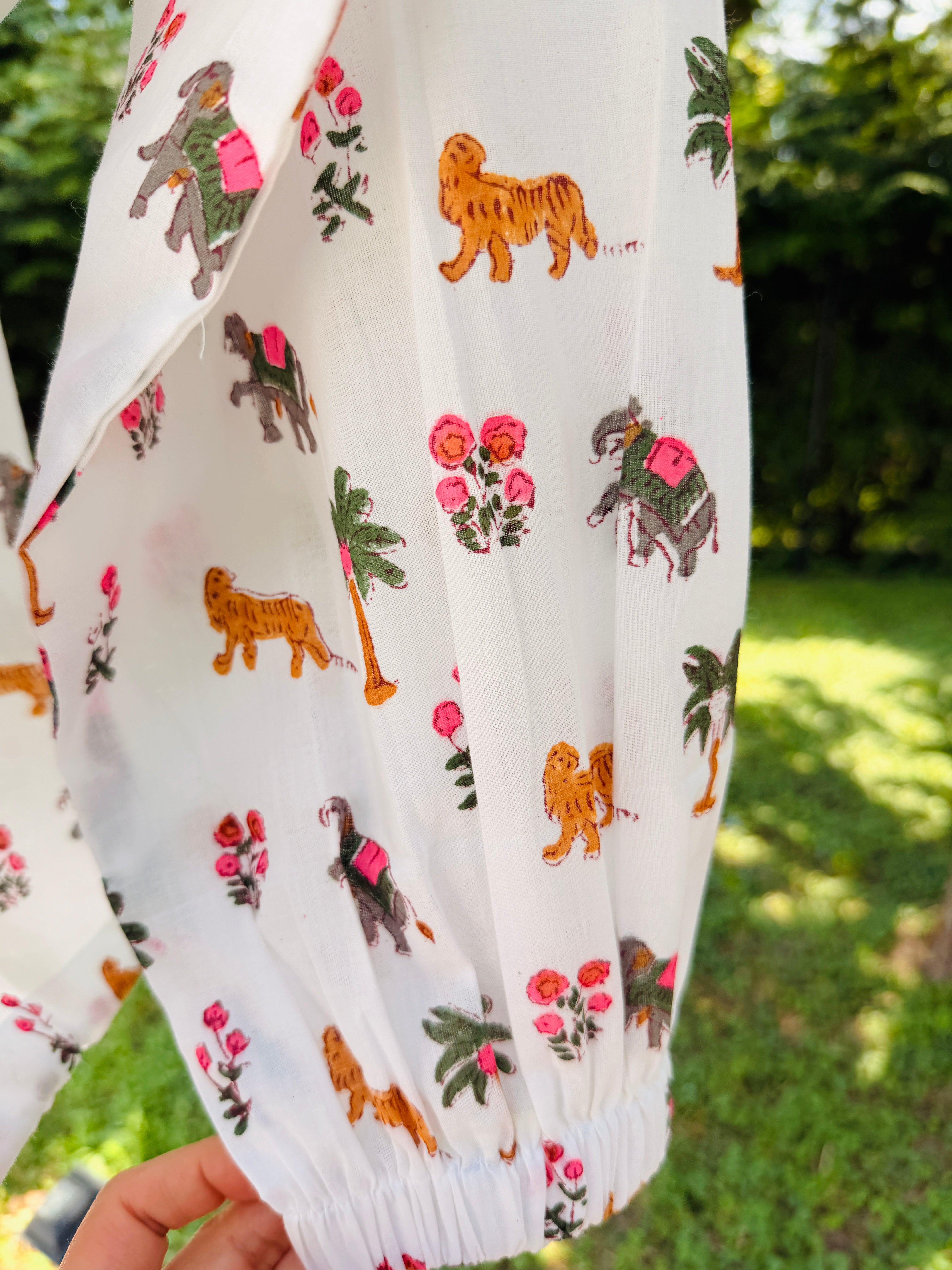 Safari Print Sun Jacket
