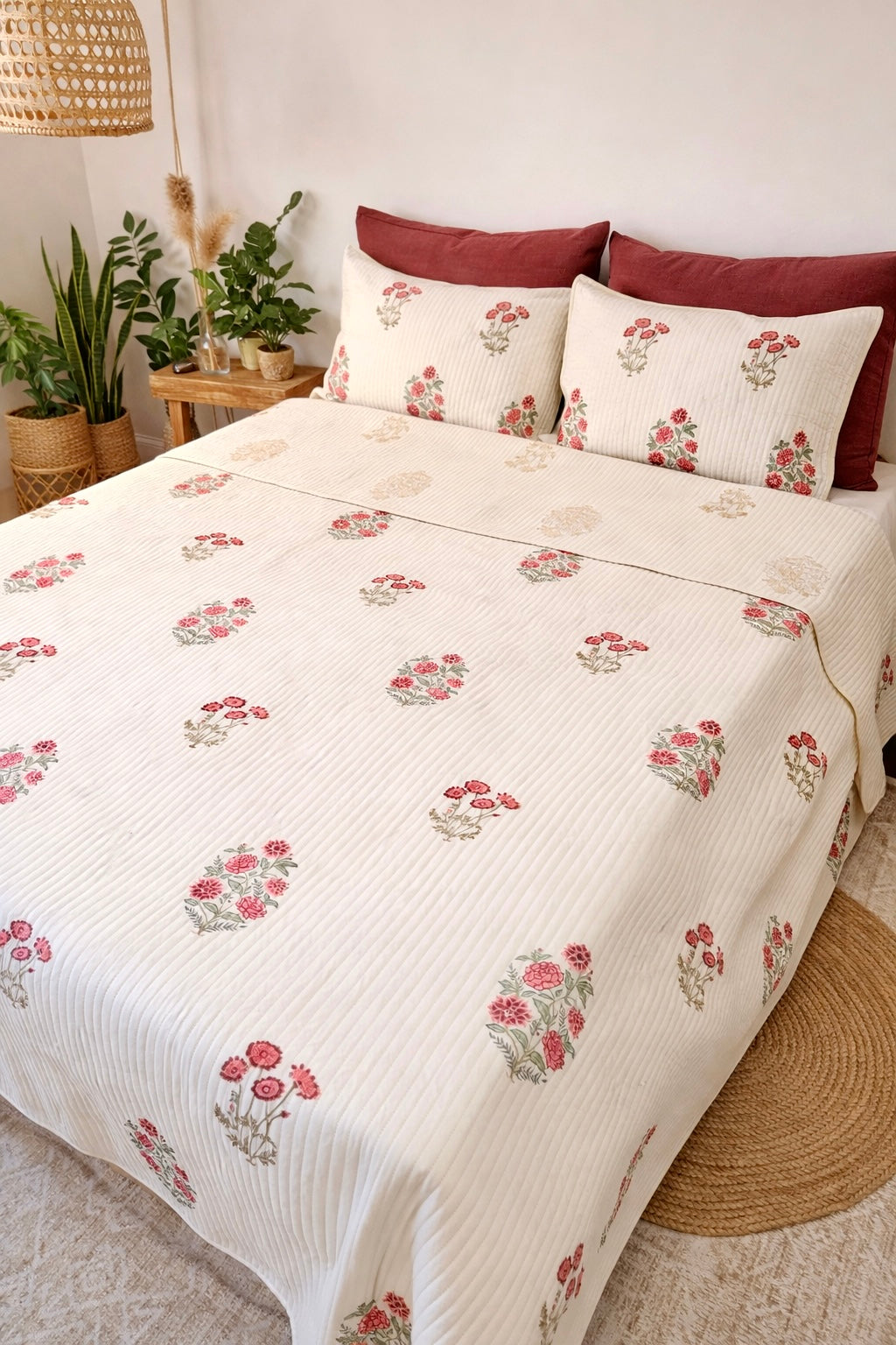 Fresh Orchard Luxury - Queen Bedspread