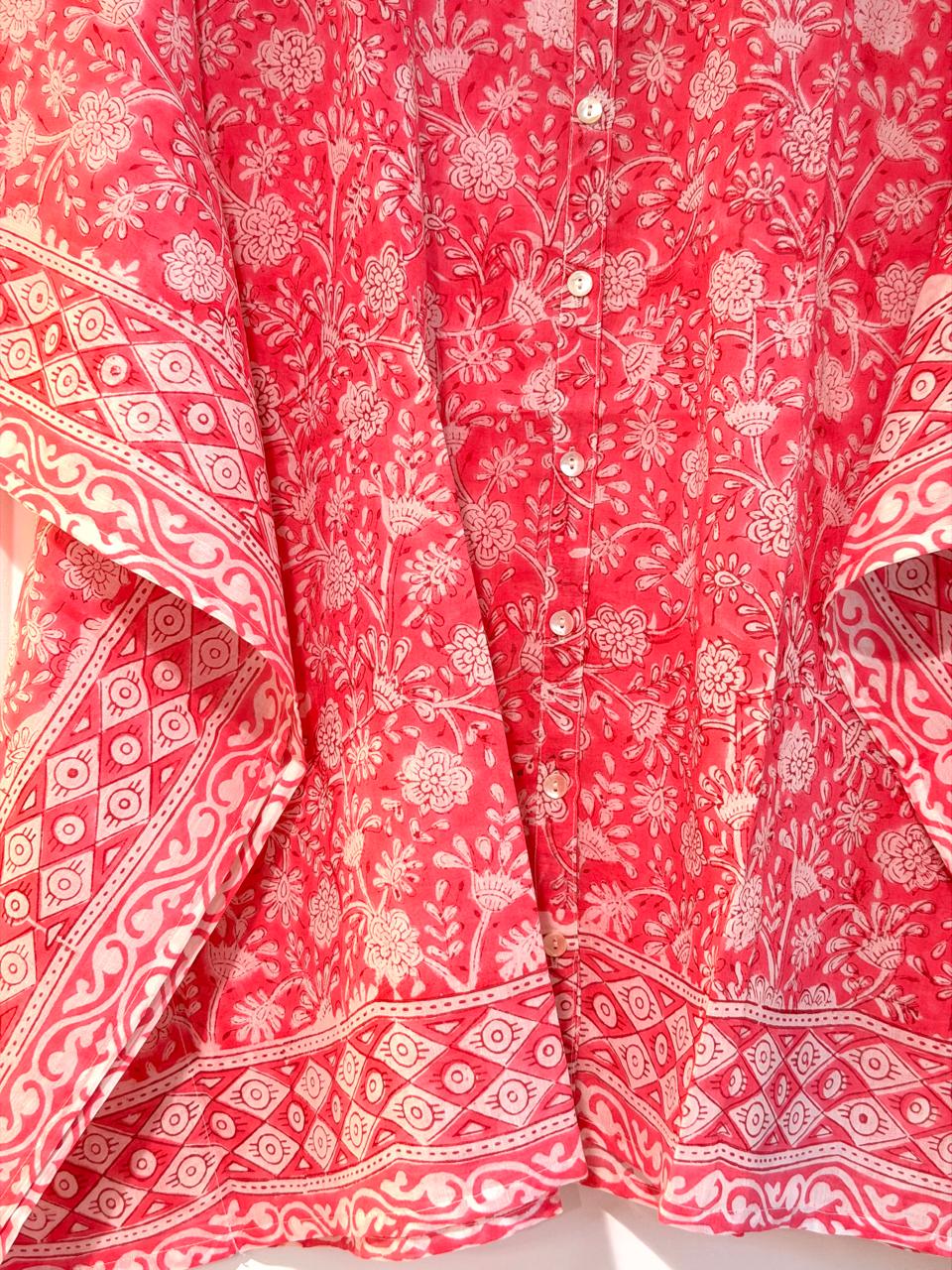 Coral Cove Kaftaan Shirt