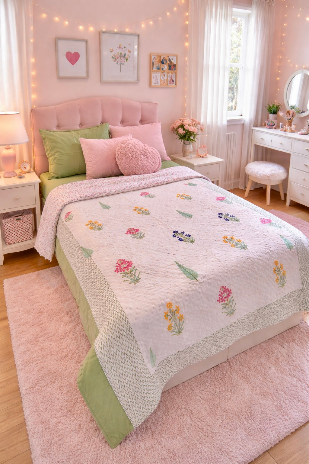 Bloom Garden Reversible Quilt