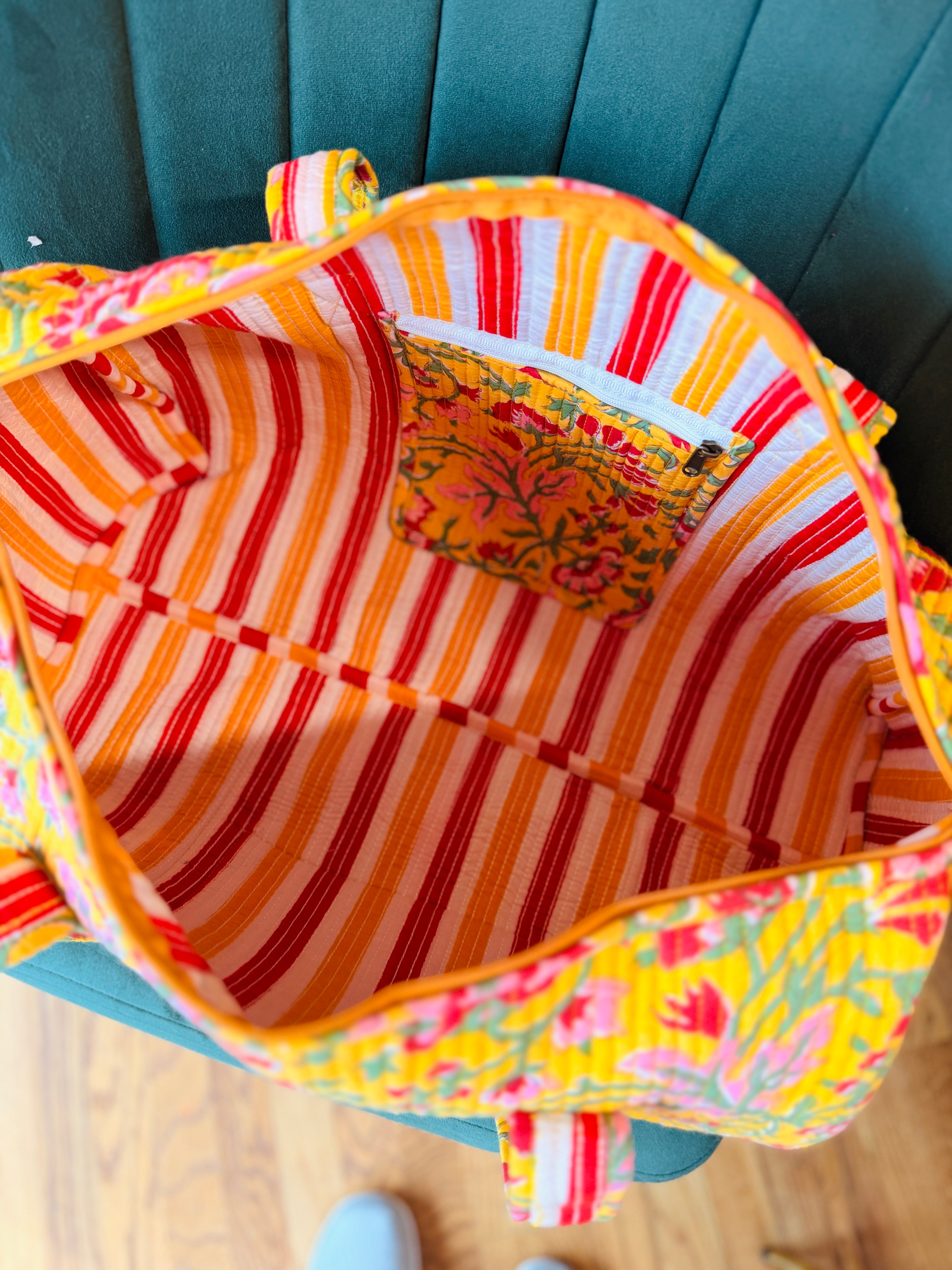 Meadow Handmade Weekender Duffle Bag