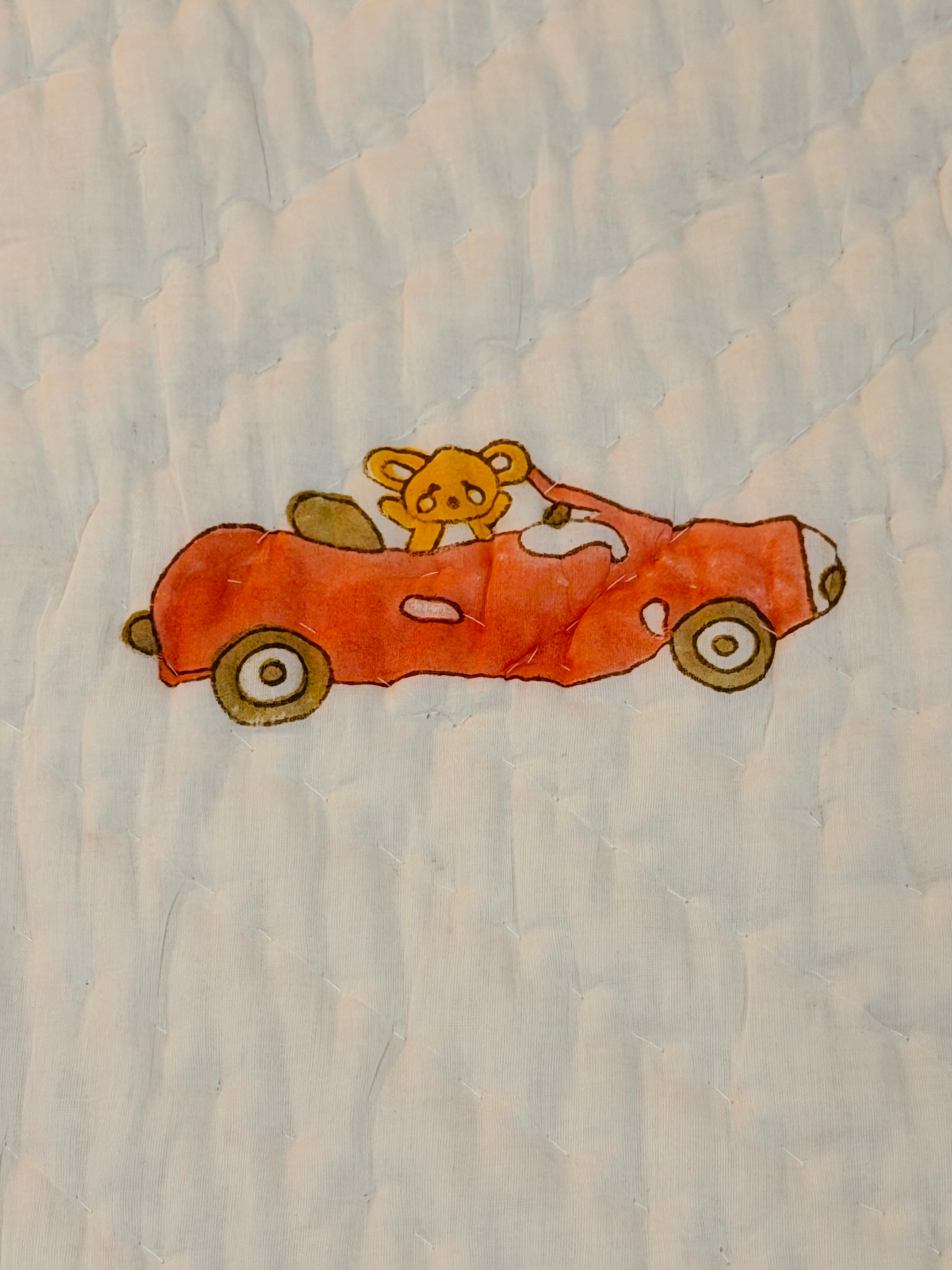 Car Lover Toddler Reversible Quilt