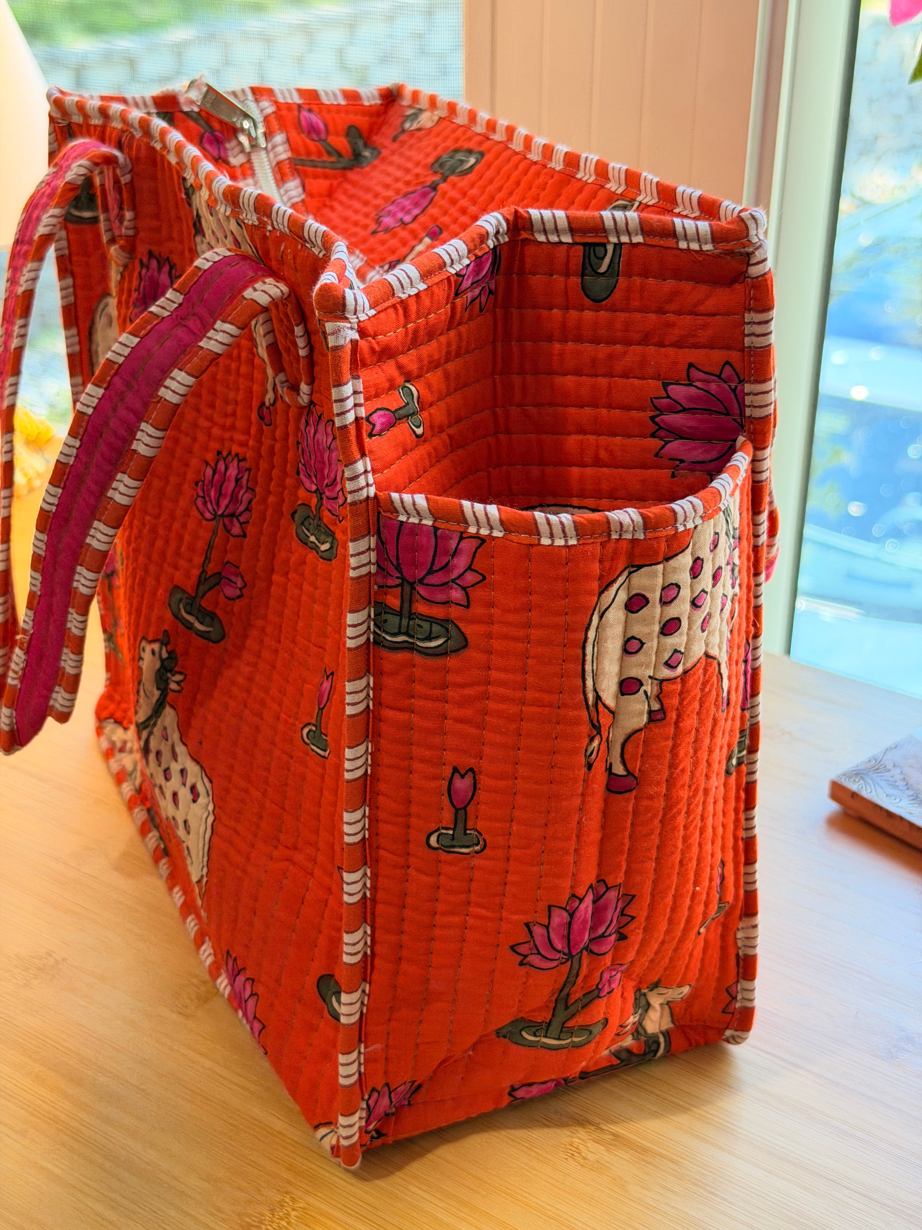 Mini Zipper Tote