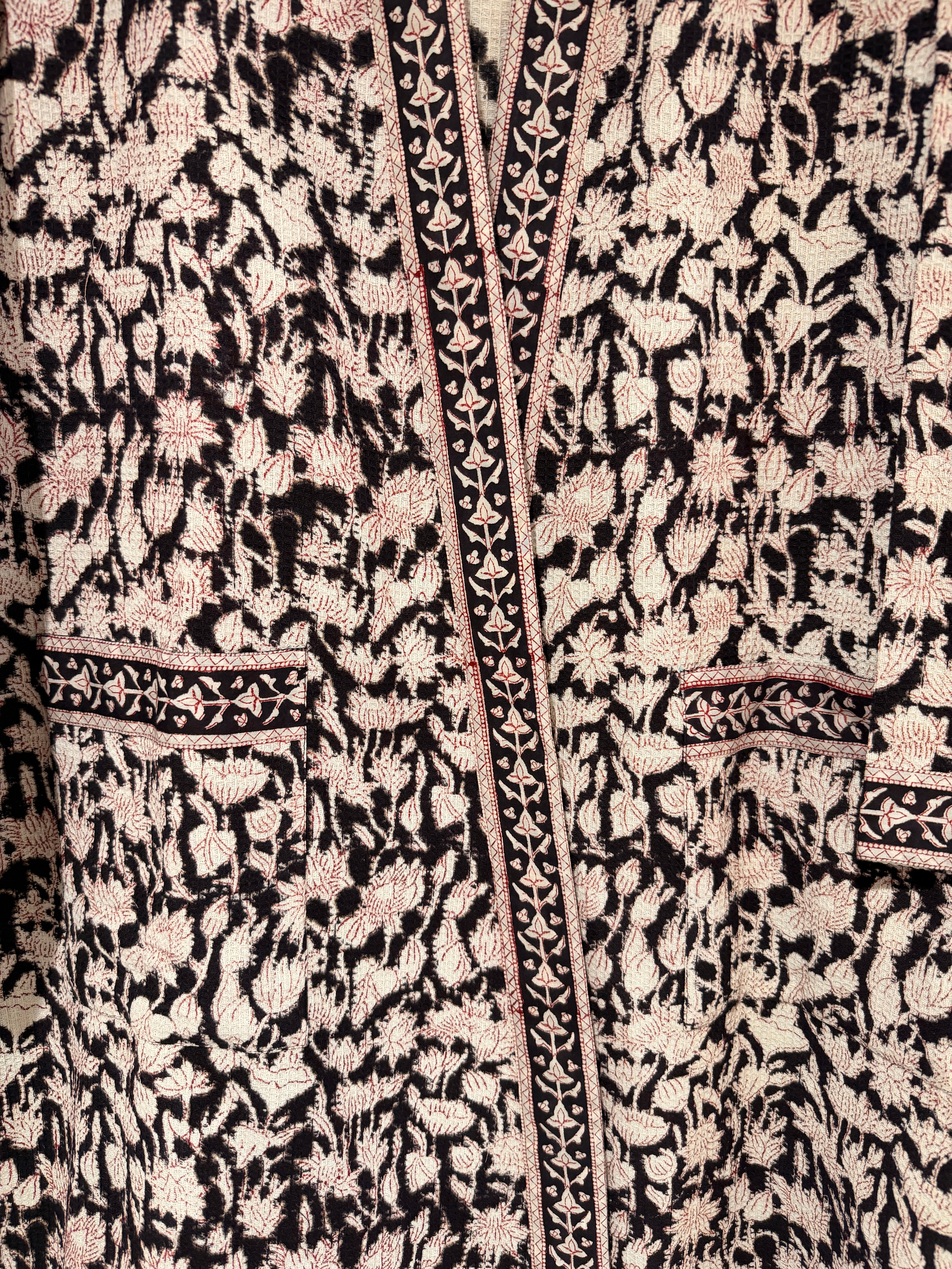 Black Heirloom Luxe Bathrobe
