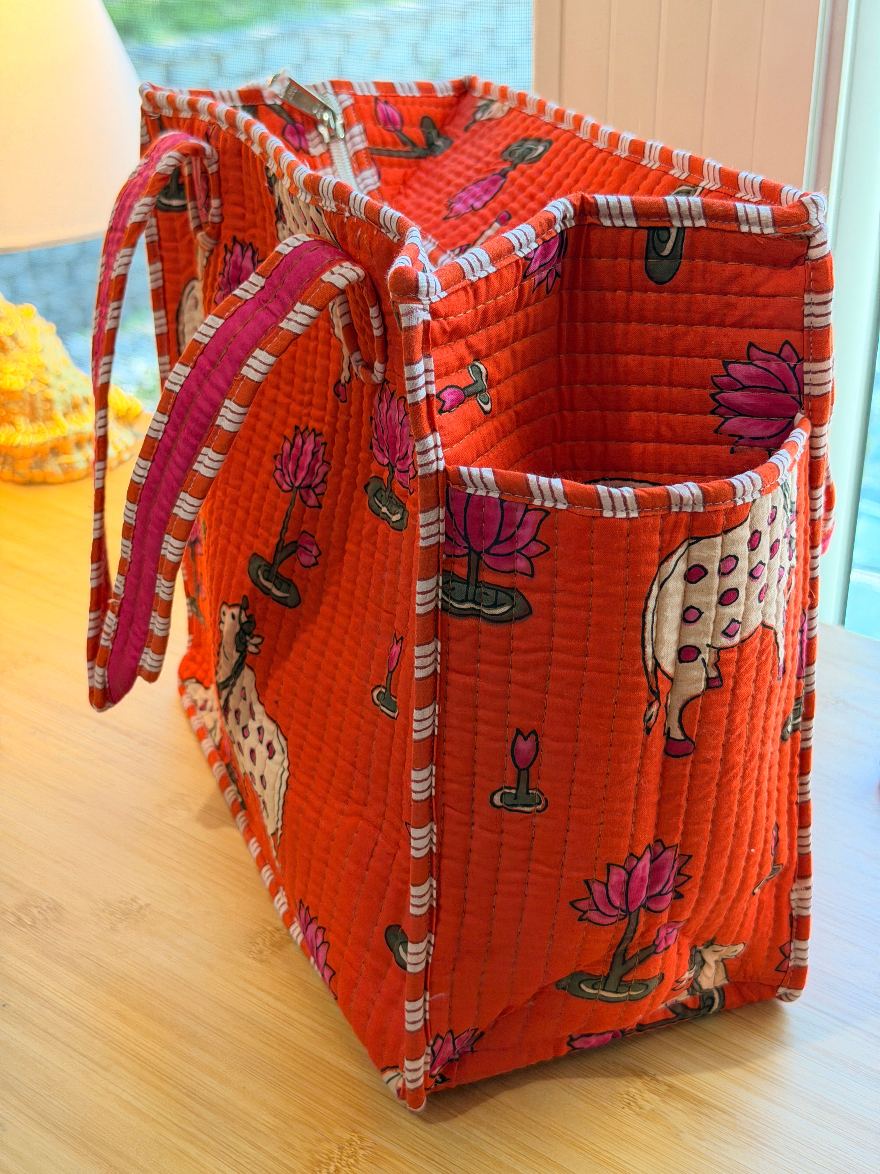 Mini Zipper Tote