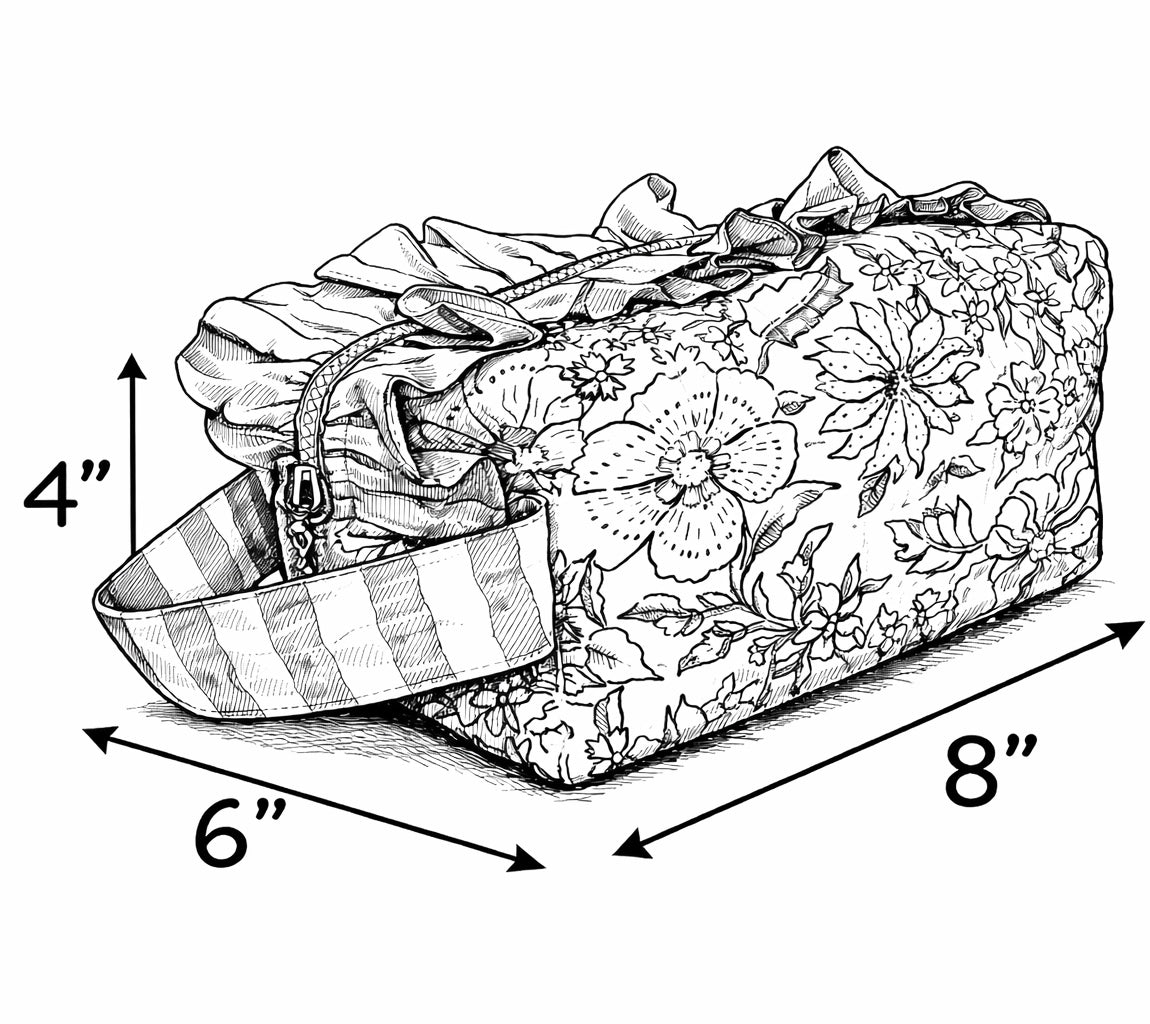 Frill Vanity Pouch Set