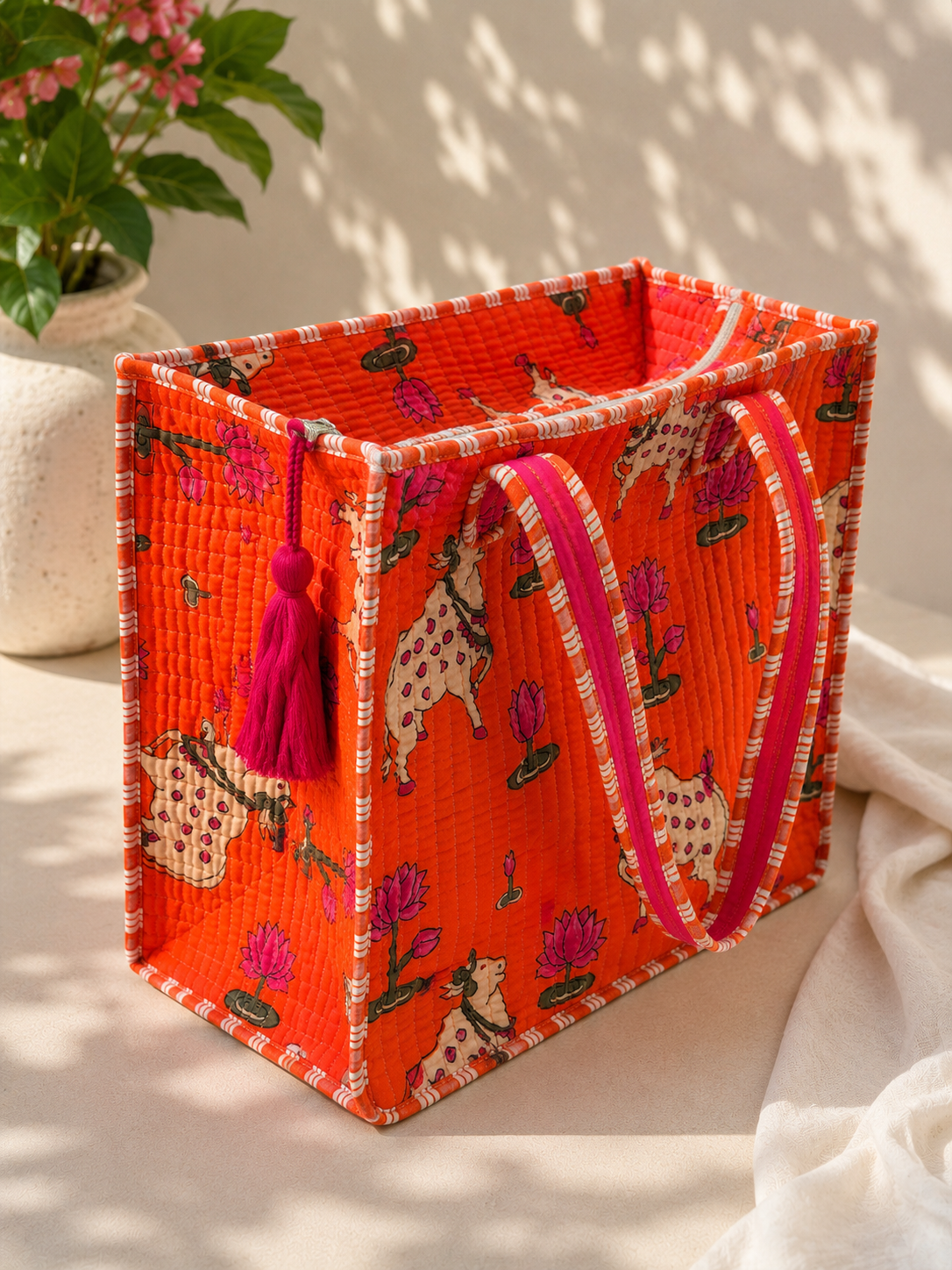 Mini Zipper Tote