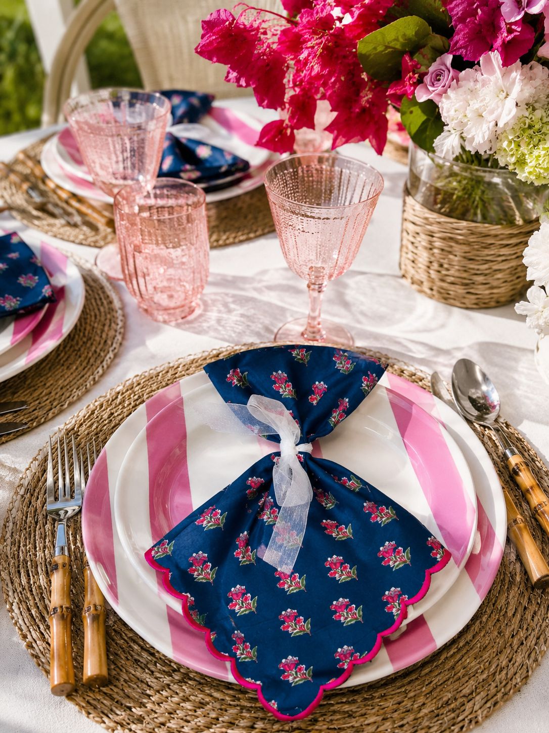 Mediterranean Blue Napkin Set of 6