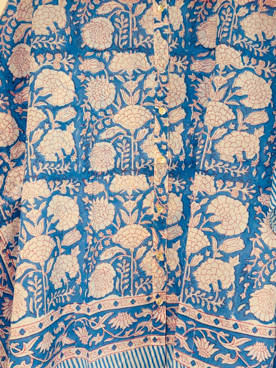 Pacific Bloom Kaftaan Shirt