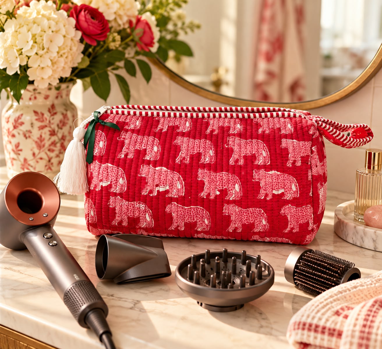 Pink Parade Hair Tool Cover