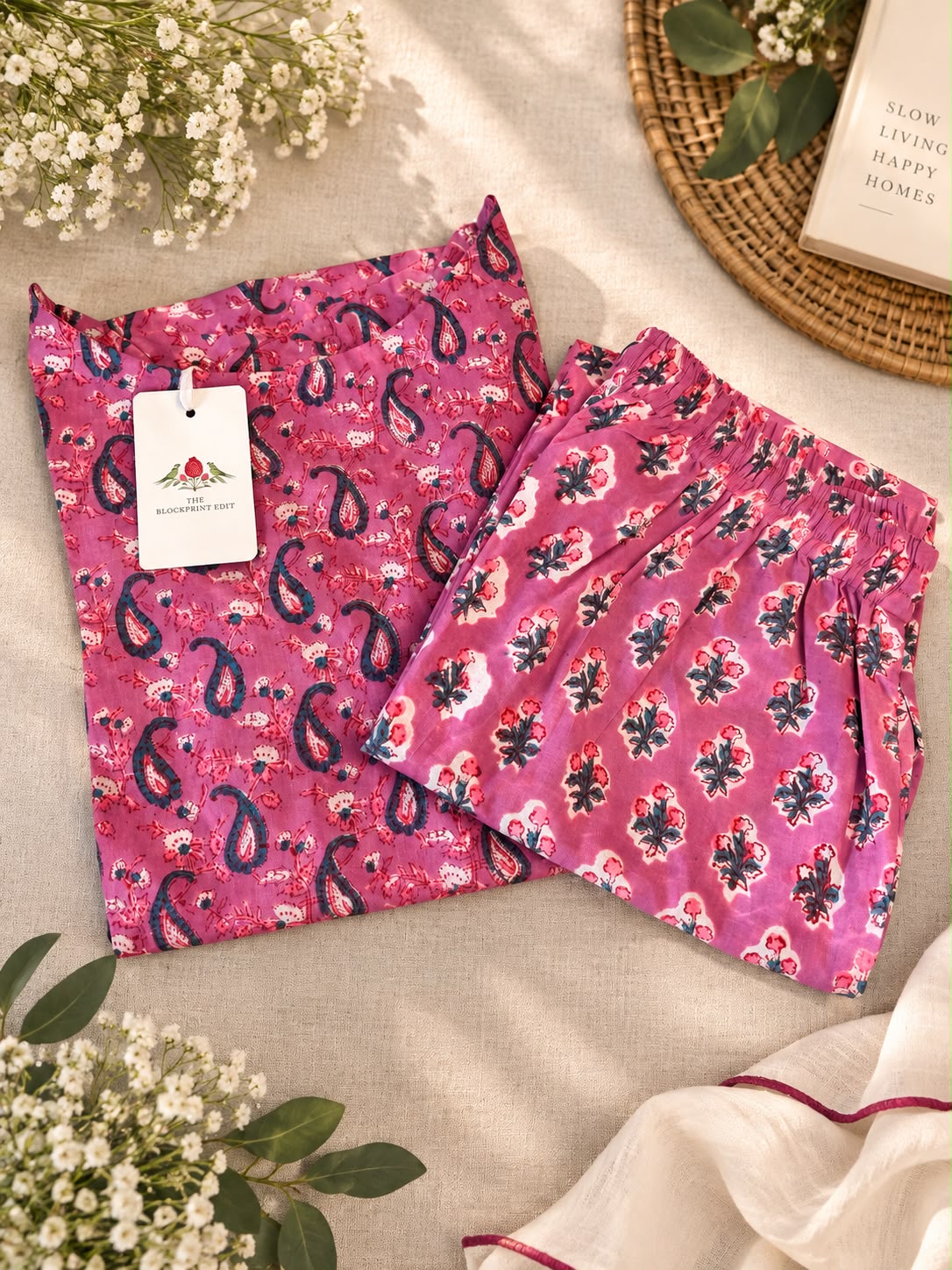 Rose Paisley Comfort Co-ord Set