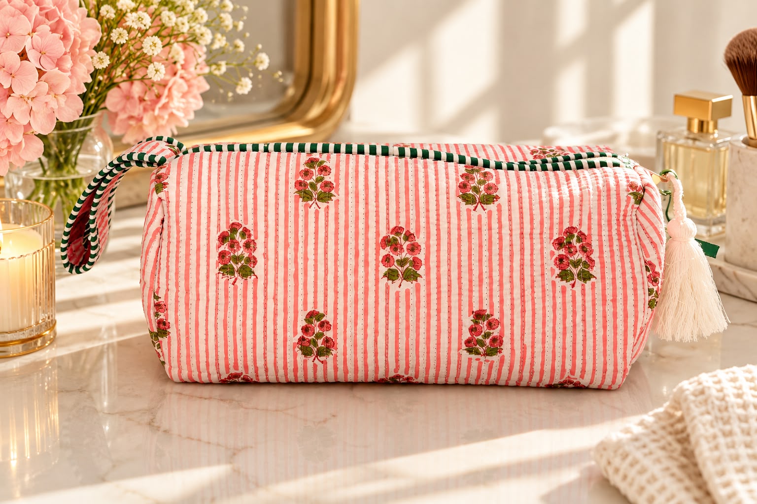 Scarlet Bloom Hair Tool Organizer