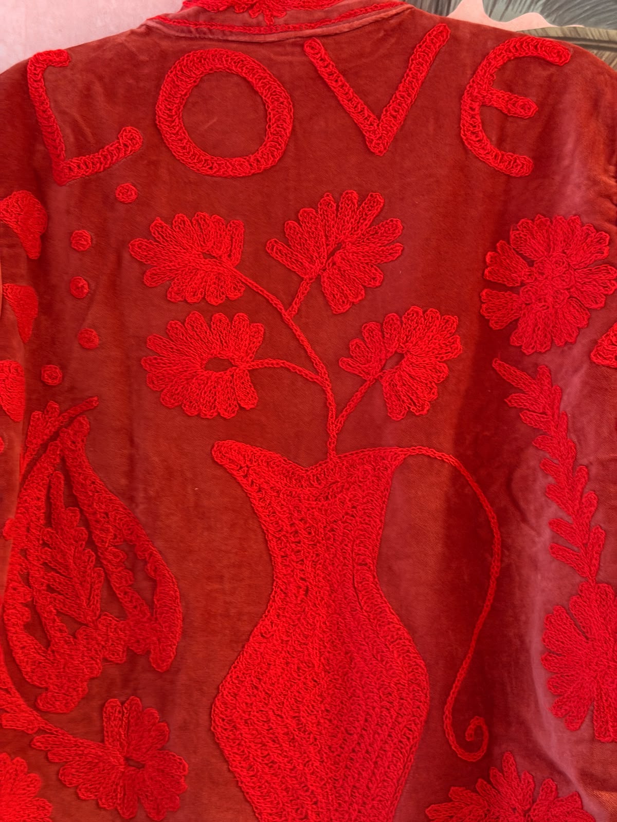 Scarlet Love Embroidered Jacket