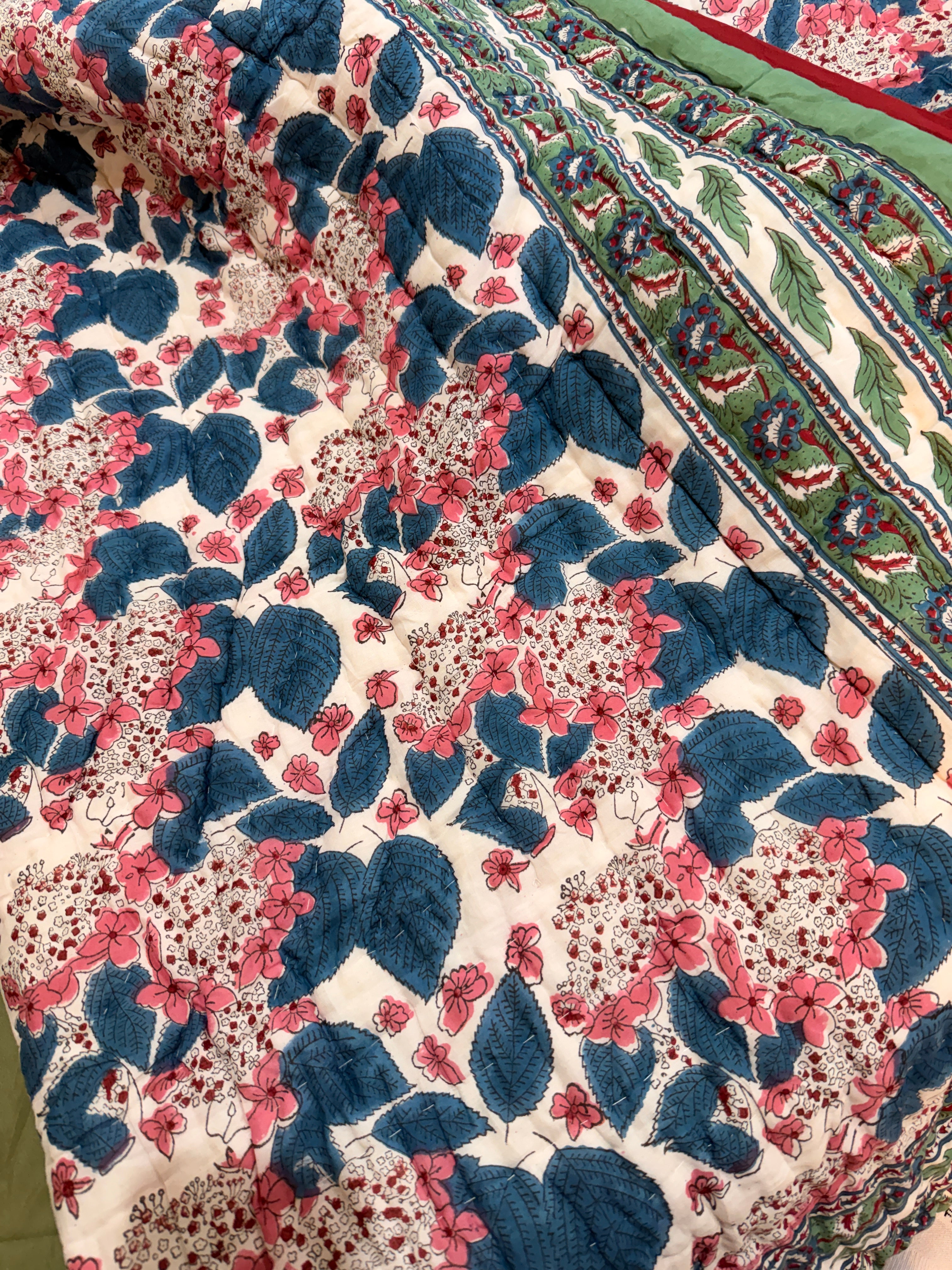 Emerald Eve Reversible - Queen Quilt