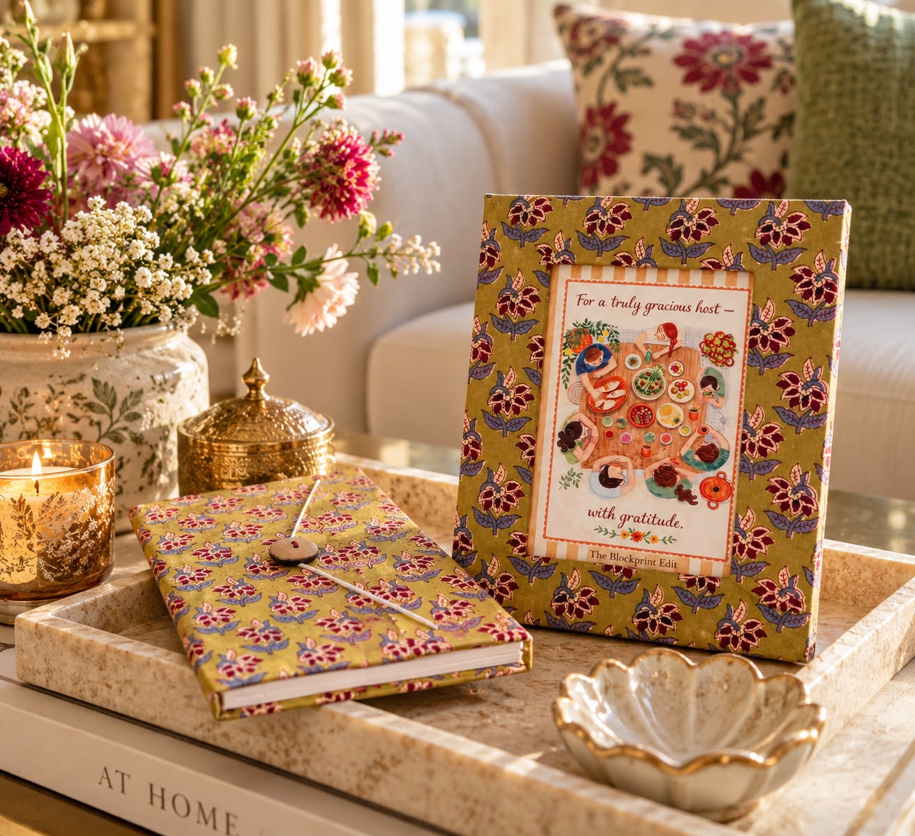 The Little Treasures Photo Frame & Diary Set