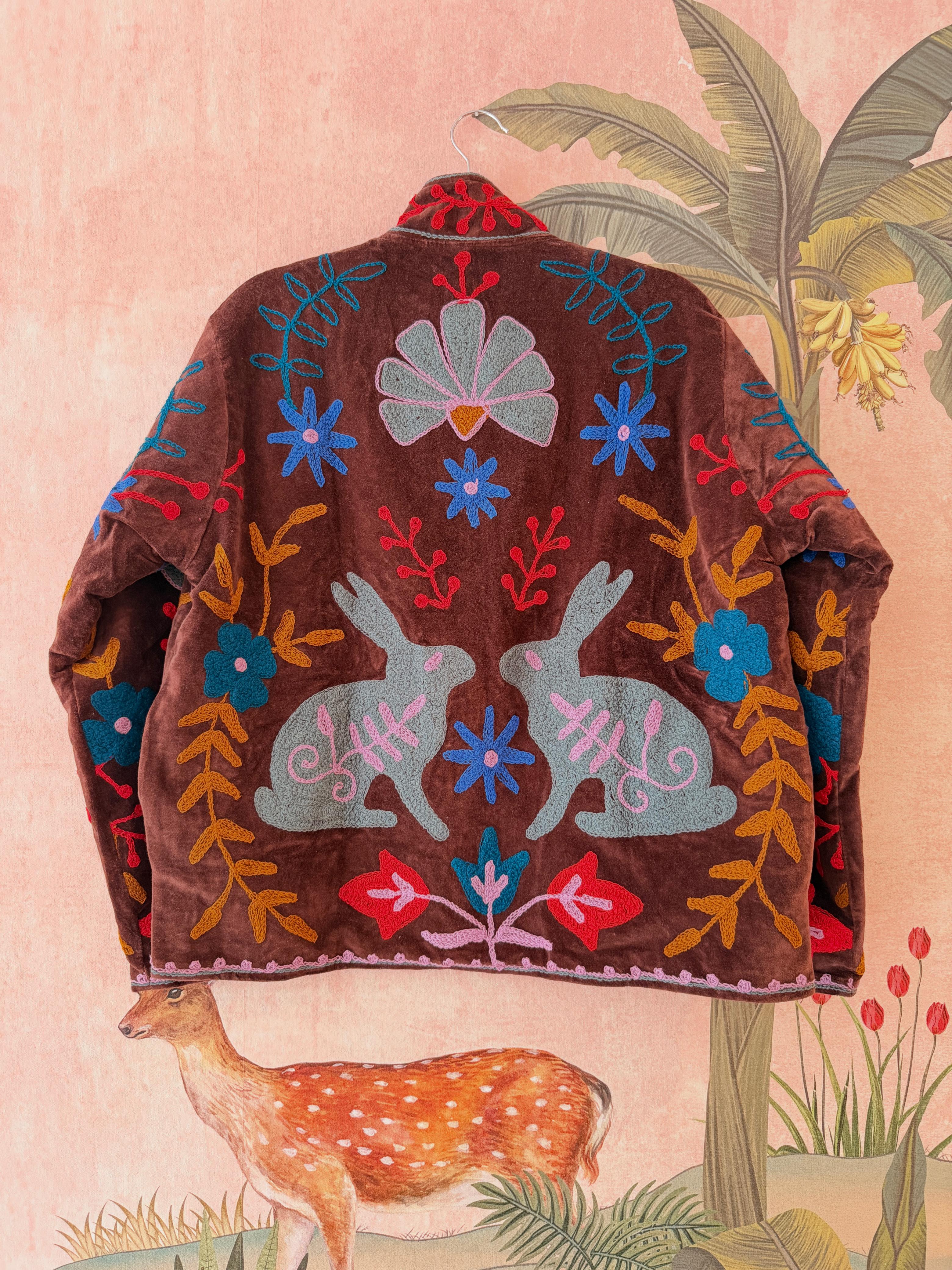 Woodland Folk Embroidered Jacket
